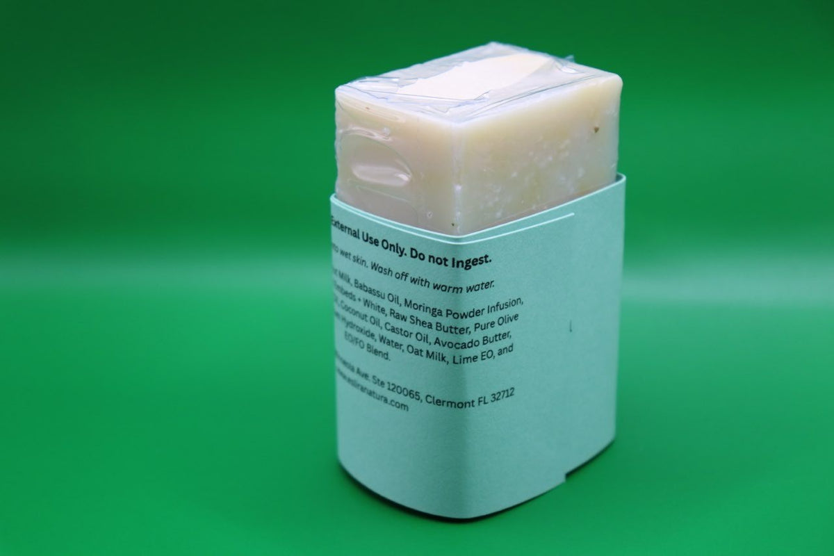 Eslira Natura 24K Gold Luxurious Coconut Lime Babassu Soap