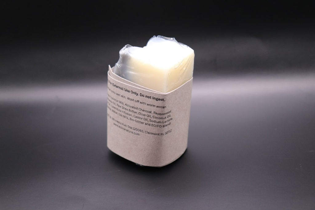 Eslira Natura Lux Wild Flower Charcoal Coconut Mint Soap