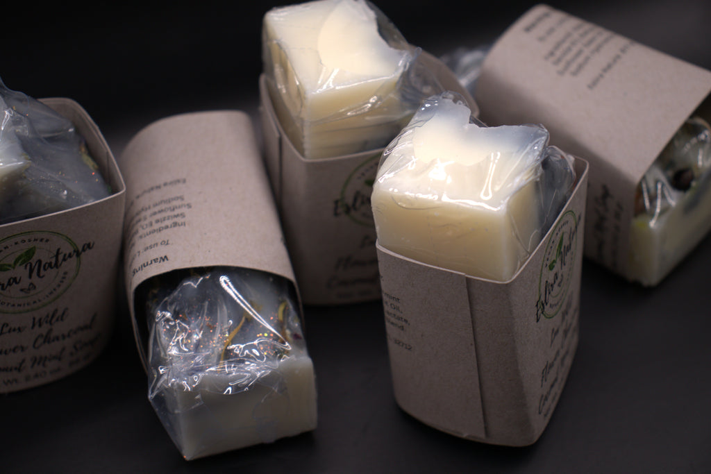 Eslira Natura Lux Wild Flower Charcoal Coconut Mint Soap