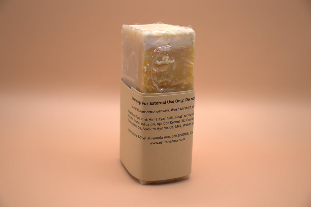 Eslira Natura Autumn Honey Cozy Donkey Salt Glow Soap