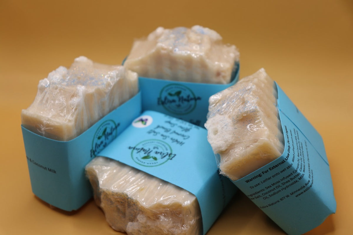 Eslira Natura Winter Sea Salt Coconut Beach Glow Soap