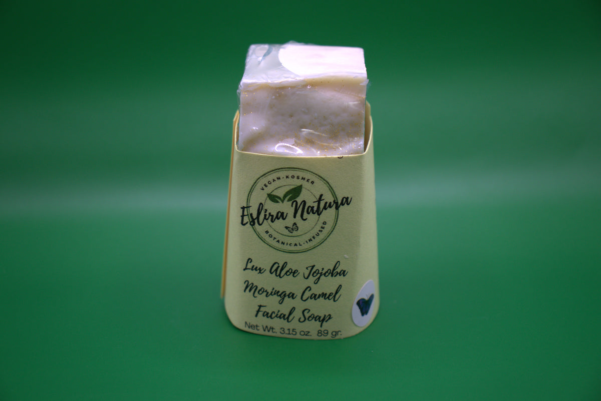 Eslira Natura Lux Aloe Jojoba Moringa Camel Facial Soap