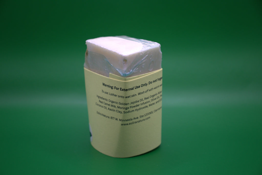 Eslira Natura Lux Aloe Jojoba Moringa Camel Facial Soap