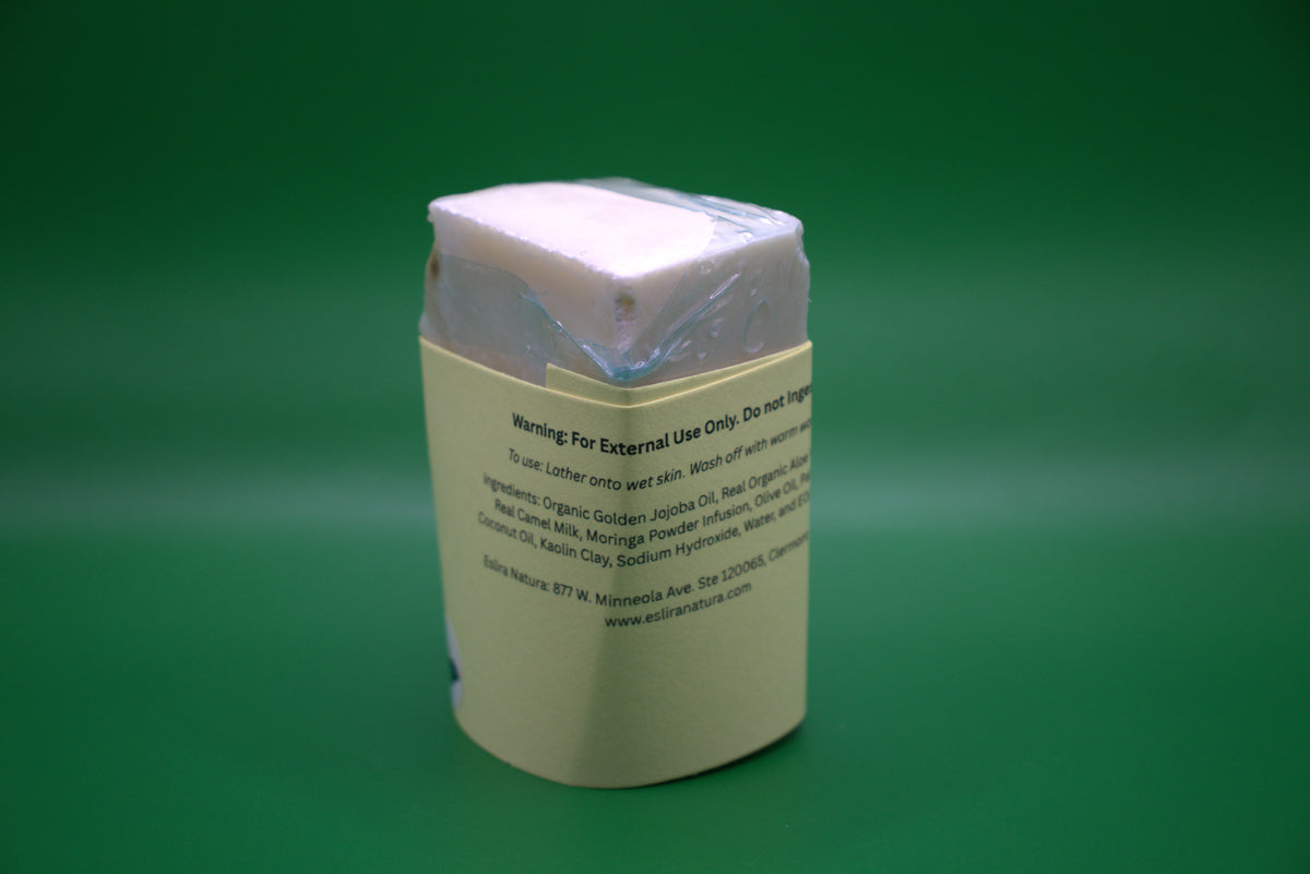Eslira Natura Lux Aloe Jojoba Moringa Camel Facial Soap