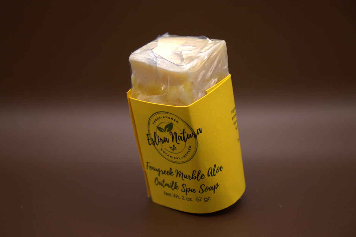 Eslira Natura Ferugreek Marble Aloe Oatmilk Spa Soap