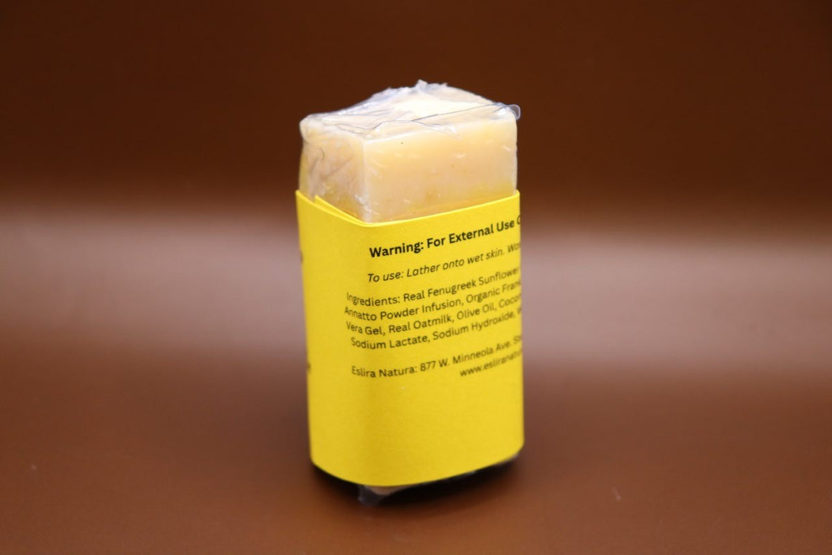 Eslira Natura Ferugreek Marble Aloe Oatmilk Spa Soap