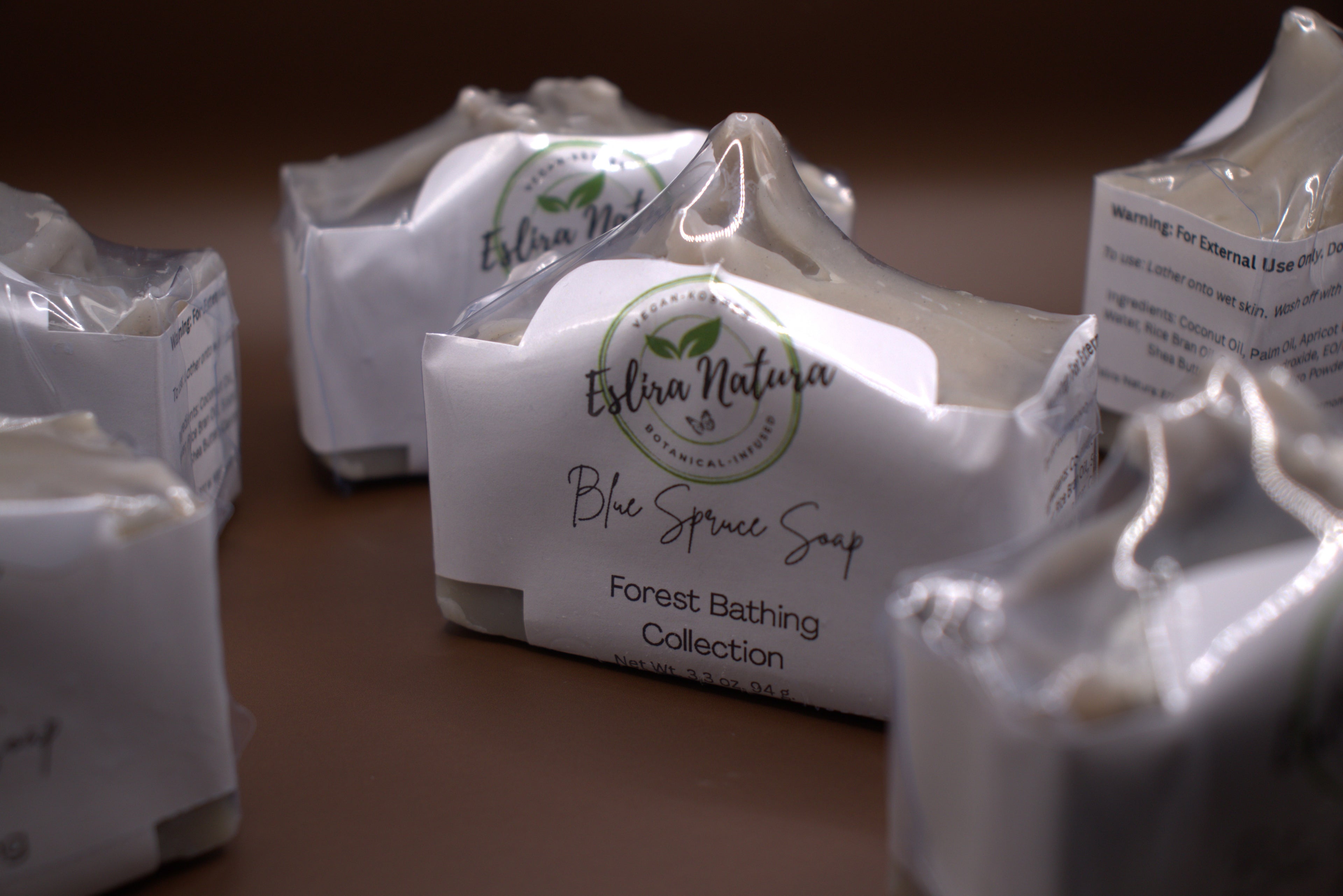 Eslira Natura Blue Spruce Cold Processed Soap