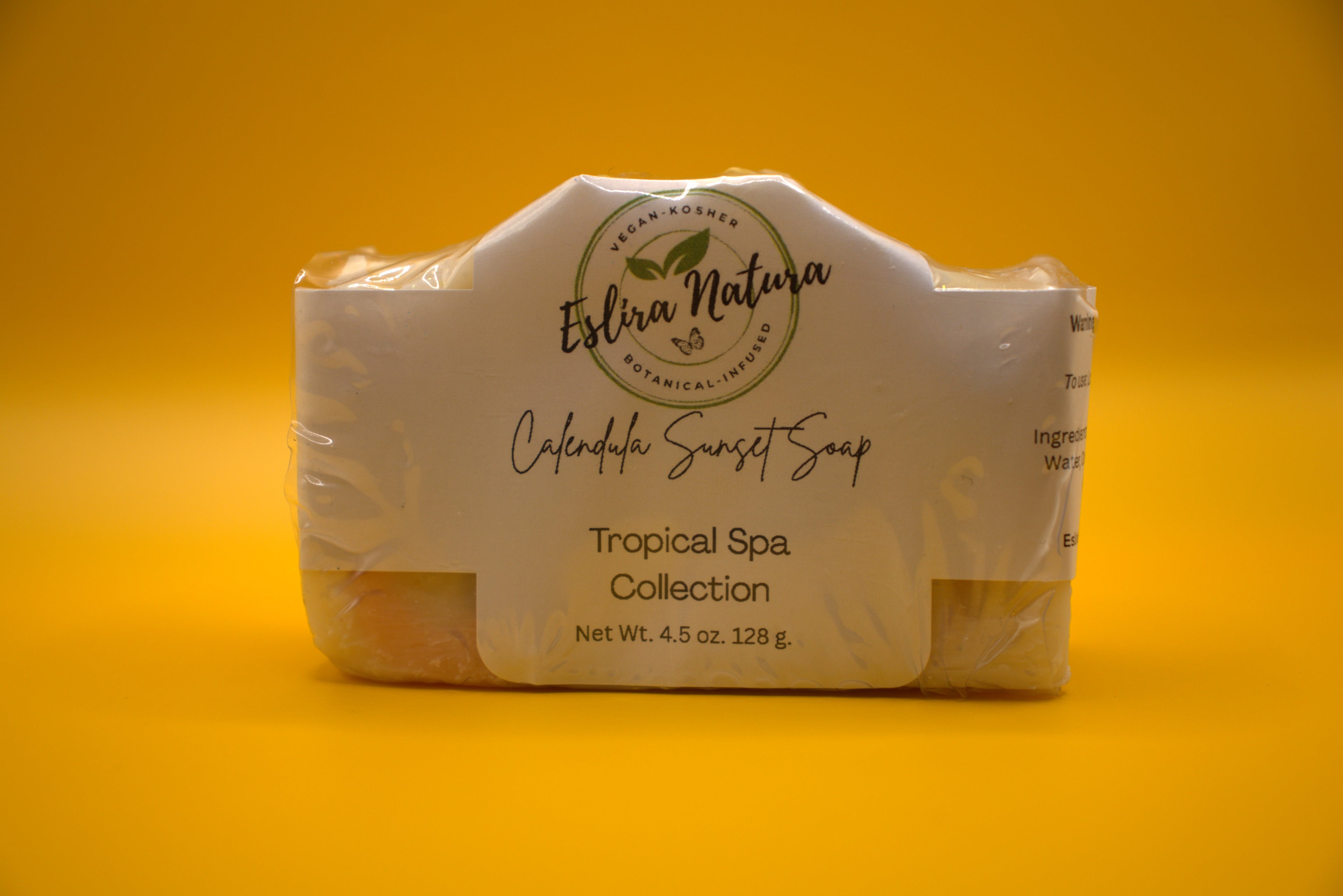 Eslira Natura Calendula Sunset Cold Processed Soap