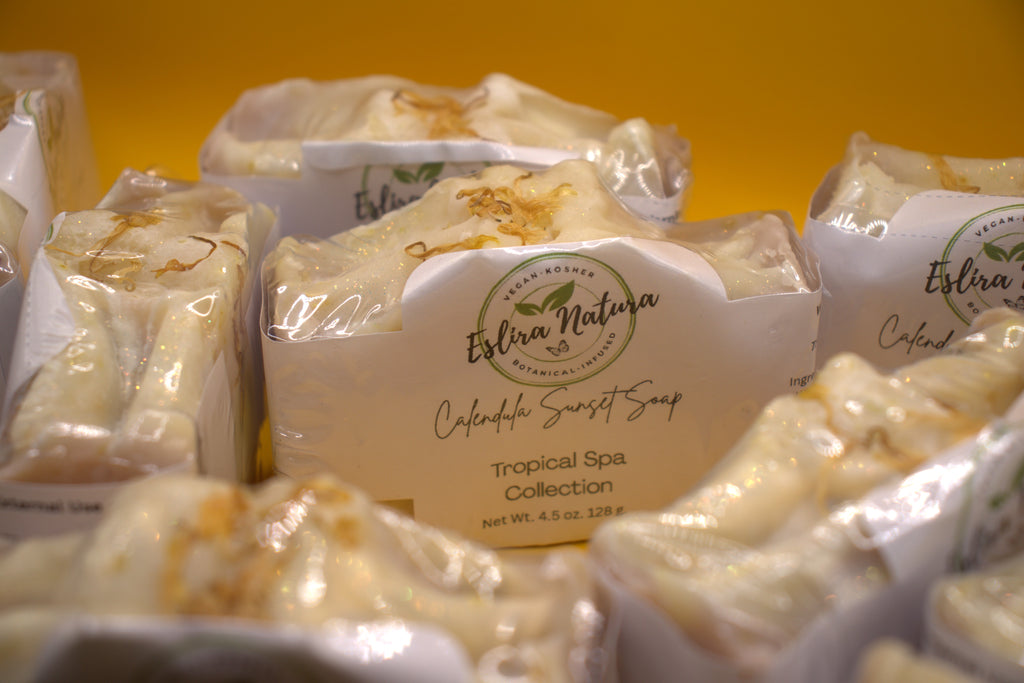 Eslira Natura Calendula Sunset Cold Processed Soap