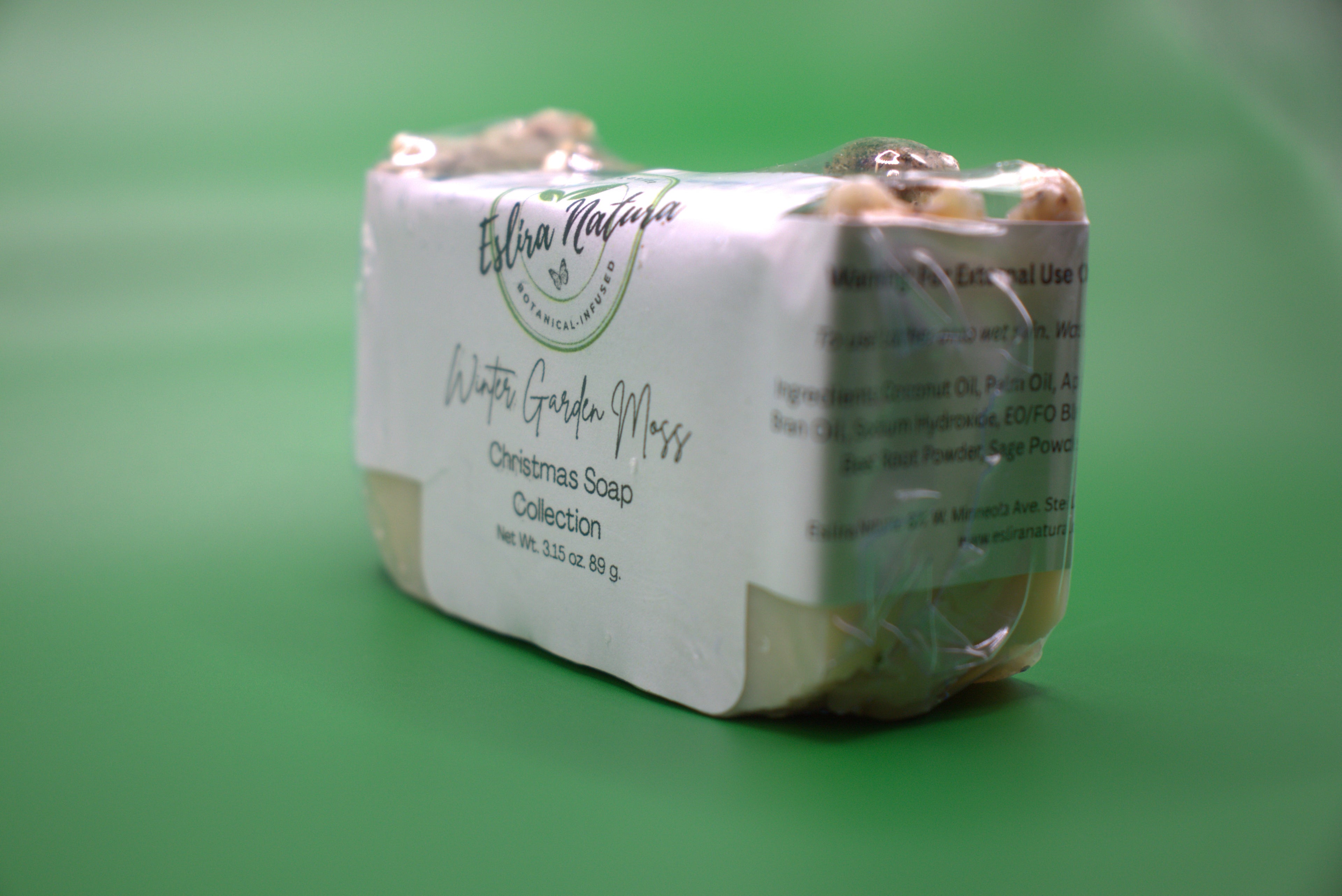 Eslira Natura Winter Garden Moss Cold Processed Soap