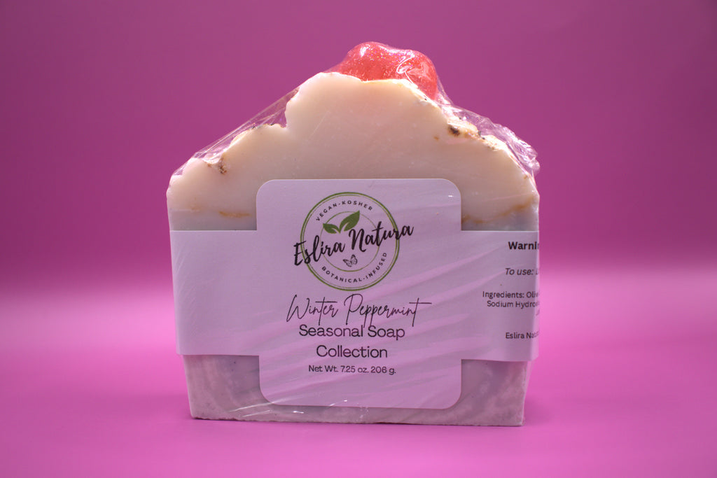 Eslira Natura Winter Peppermint Cold Processed Soap