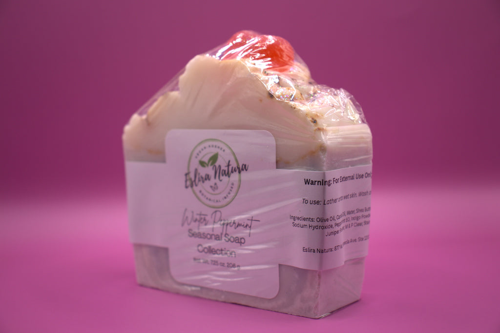 Eslira Natura Winter Peppermint Cold Processed Soap