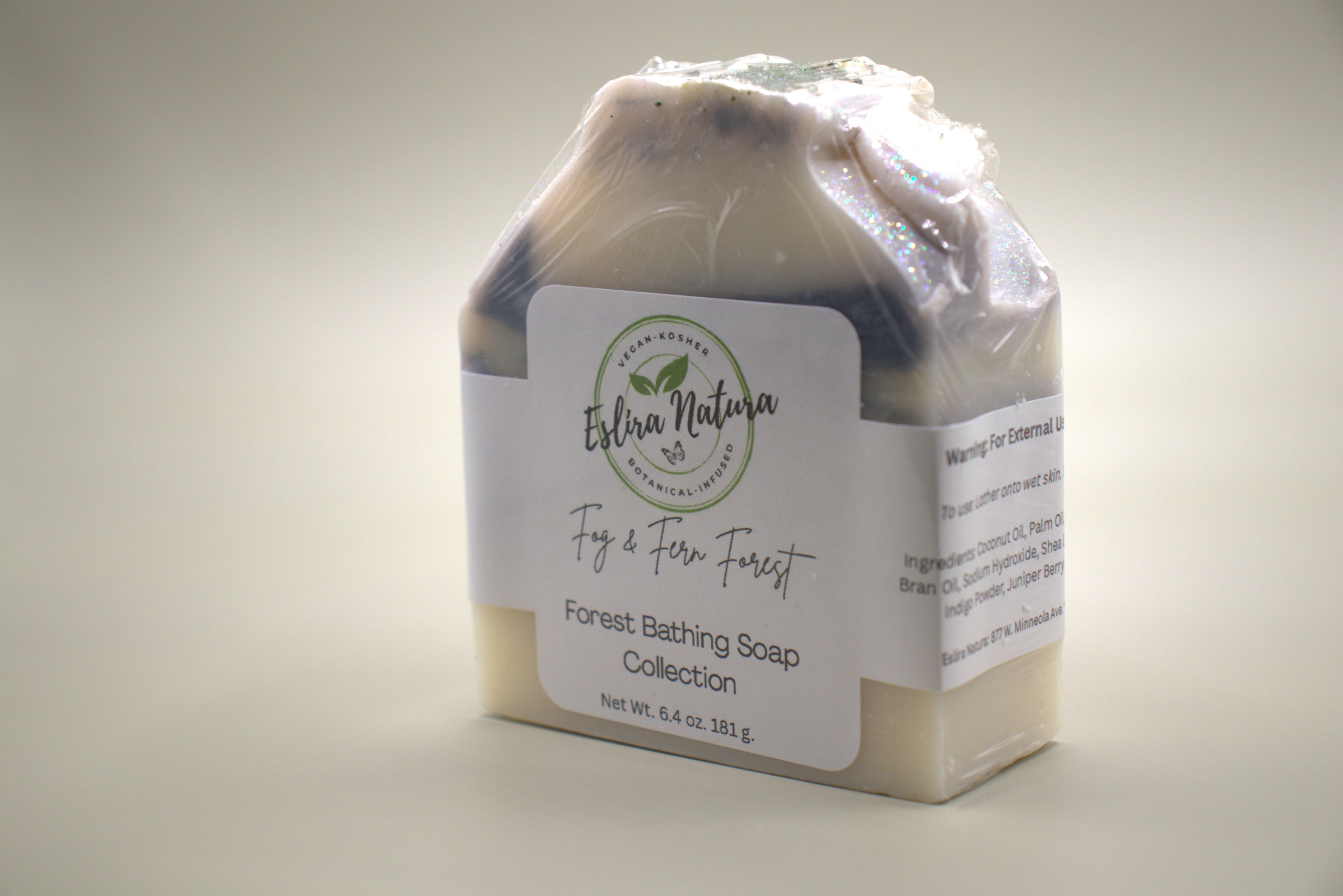 Eslira Natura Fog & Fern Forest Cold Processed Soap