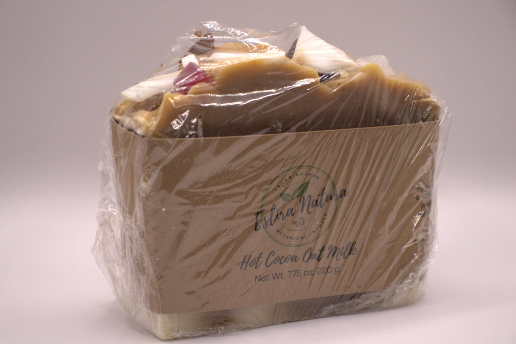 Eslira Natura Hot Cocoa Oat Milk Cold Processed Soap