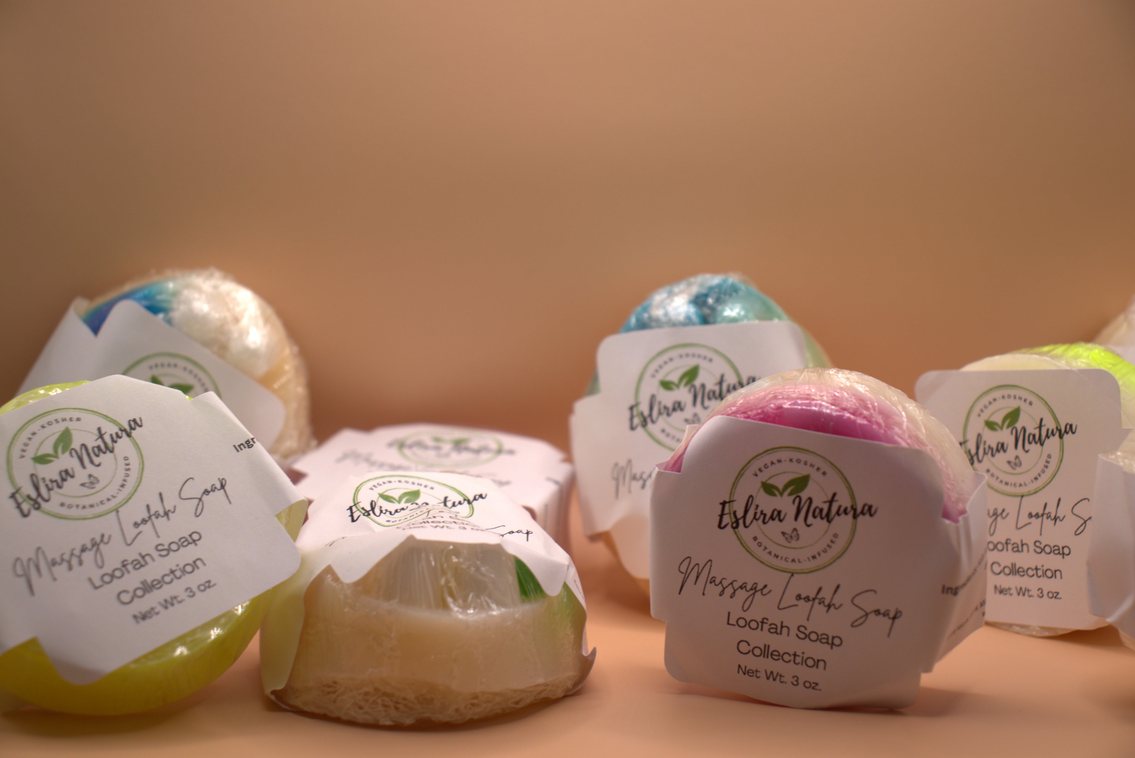 Eslira Natura Massage Loofah Melt & Pour Soap