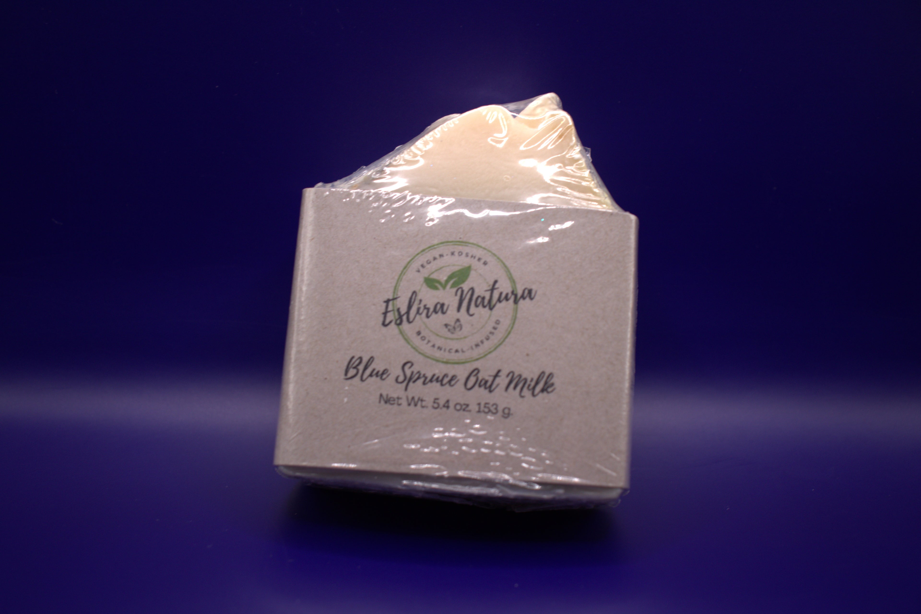 Eslira Natura Blue Spruce Oat Milk Cold Processed Soap