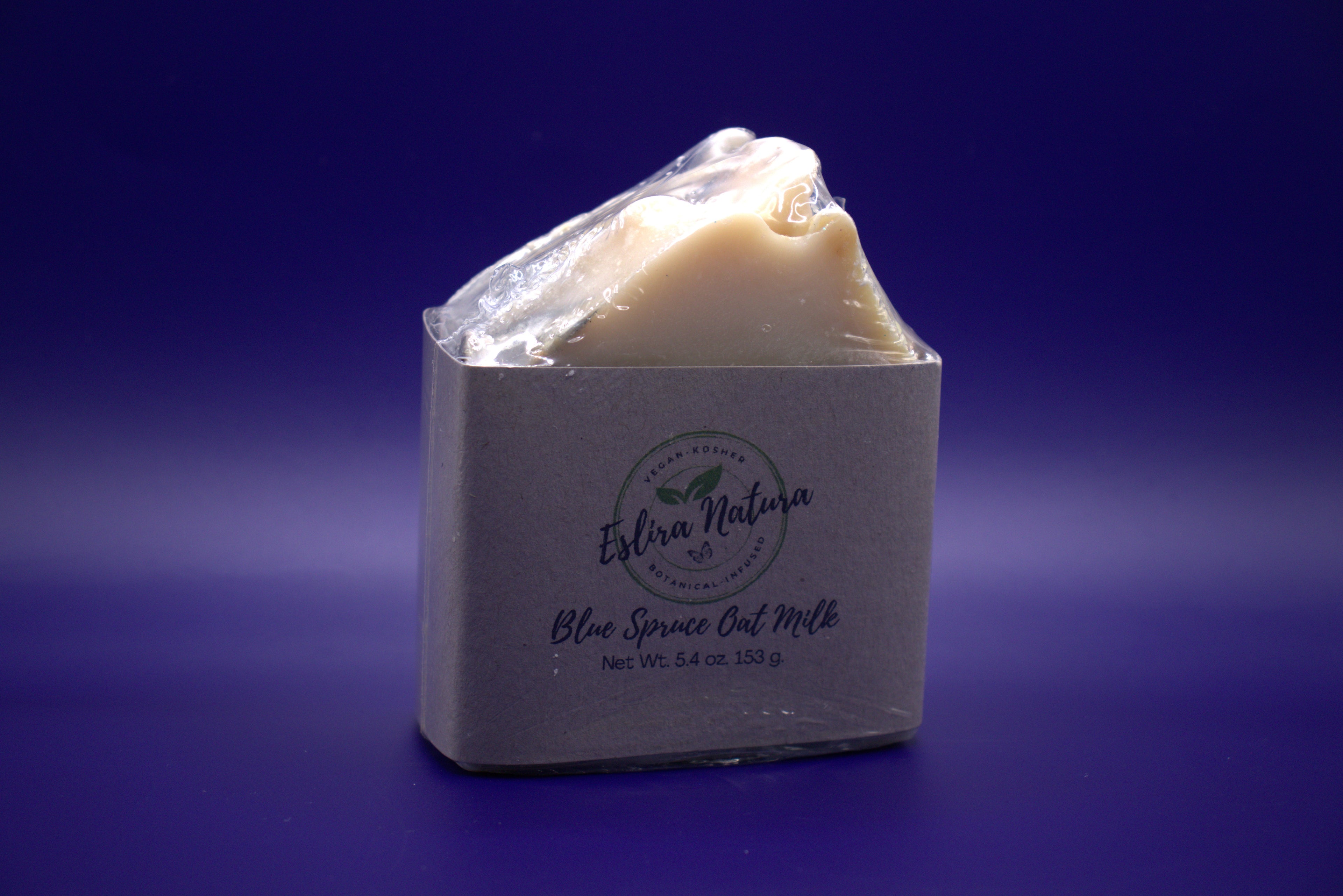 Eslira Natura Blue Spruce Oat Milk Cold Processed Soap