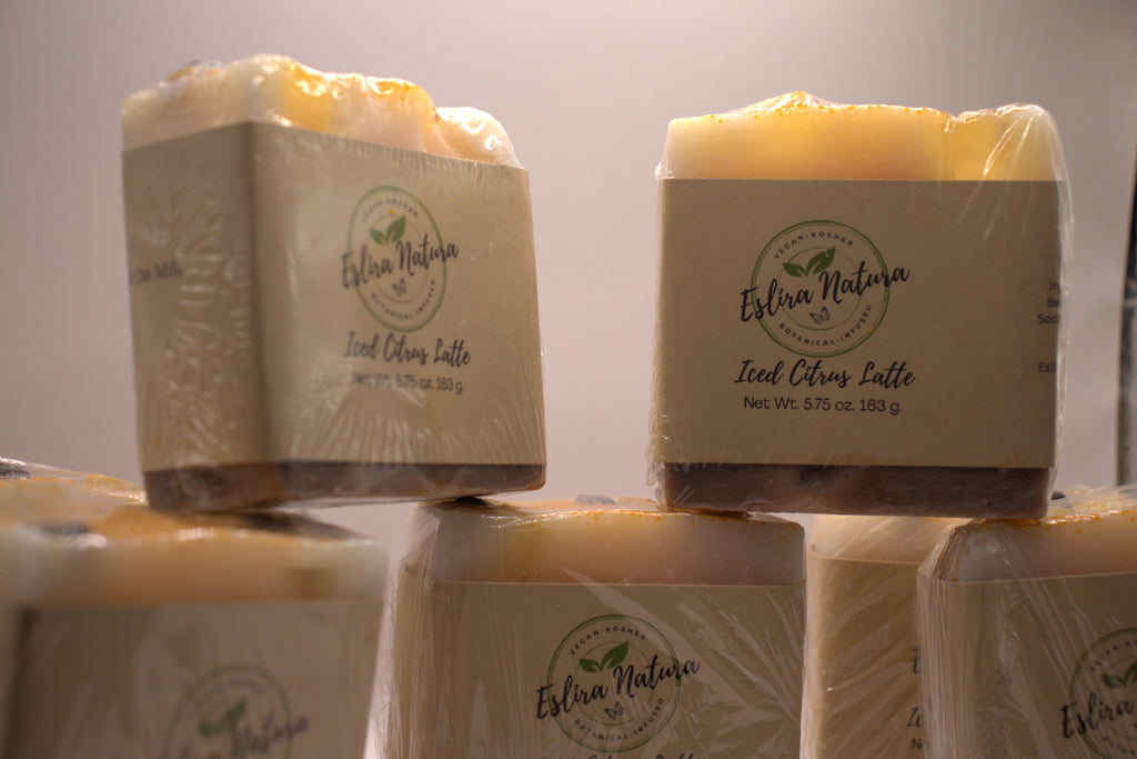 Eslira Natura Iced Citrus Latte Cold Processed Soap