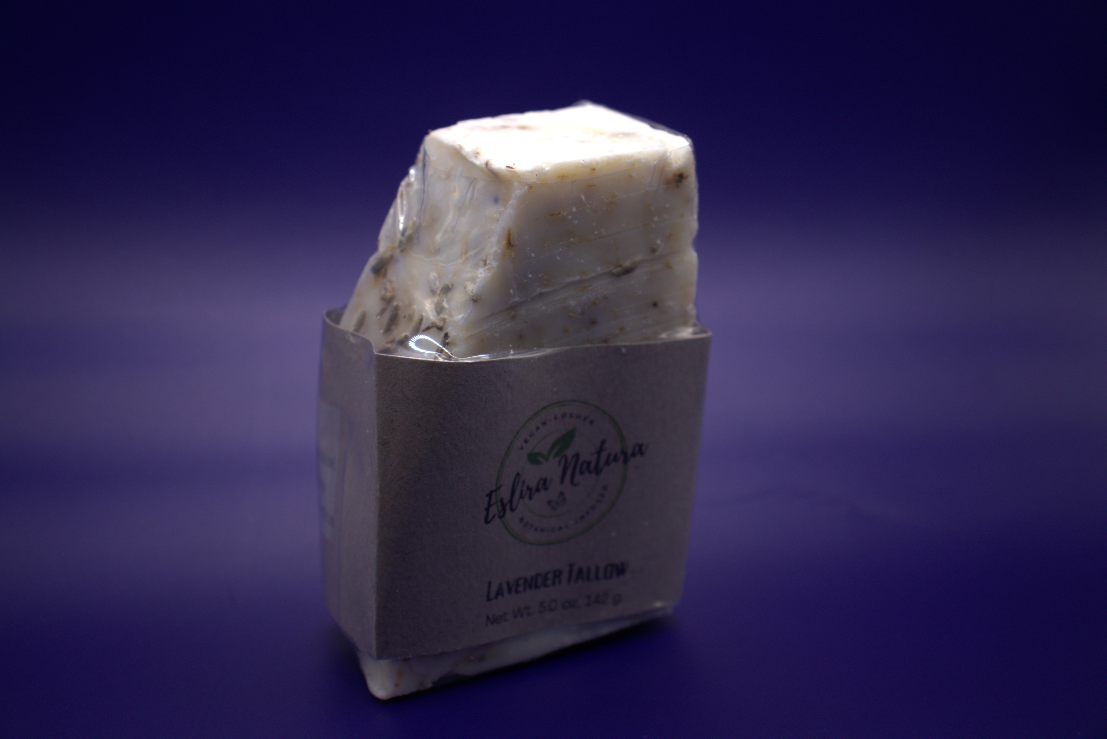 Eslira Natura Lavender Tallow Cold Processed Soap