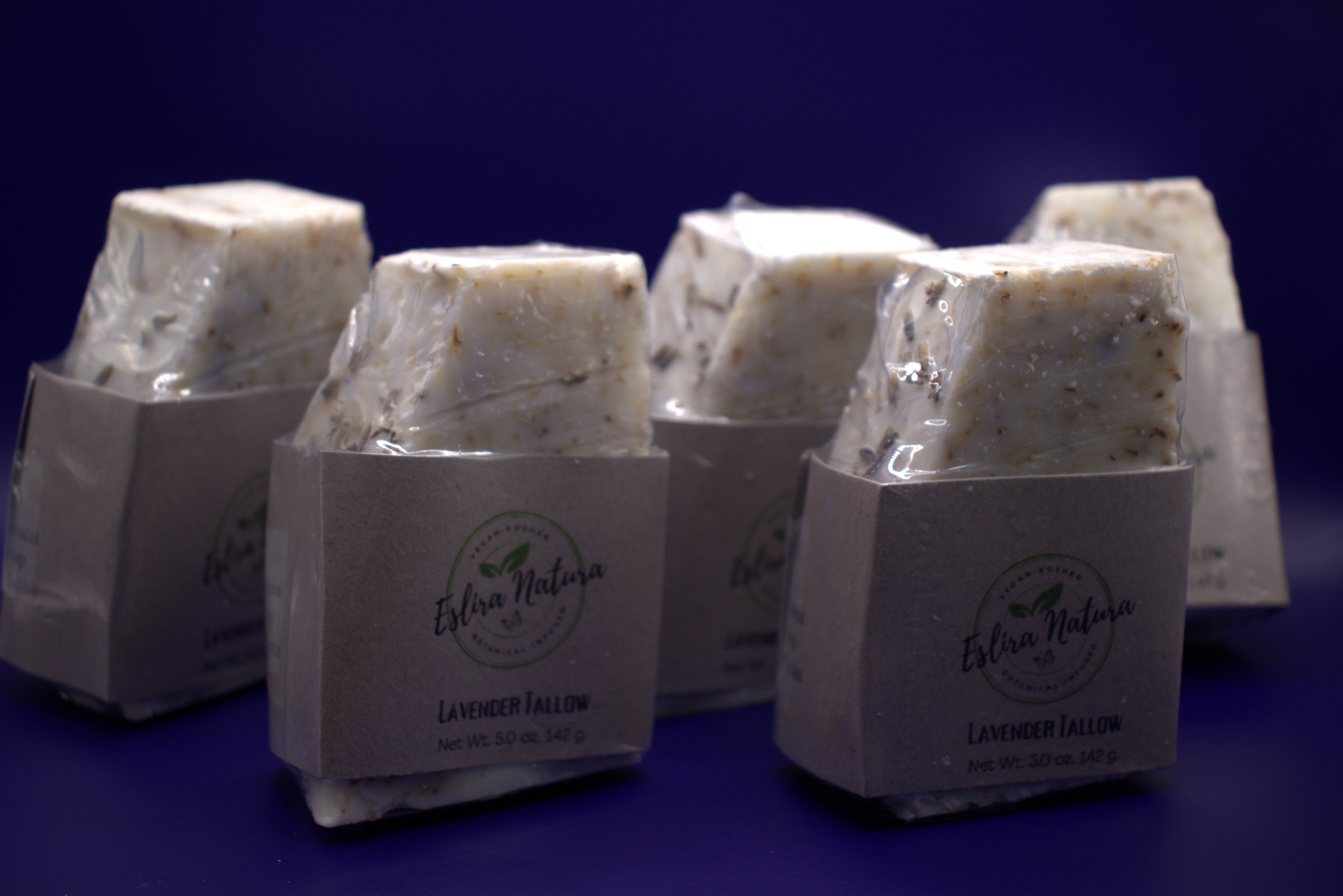 Eslira Natura Lavender Tallow Cold Processed Soap