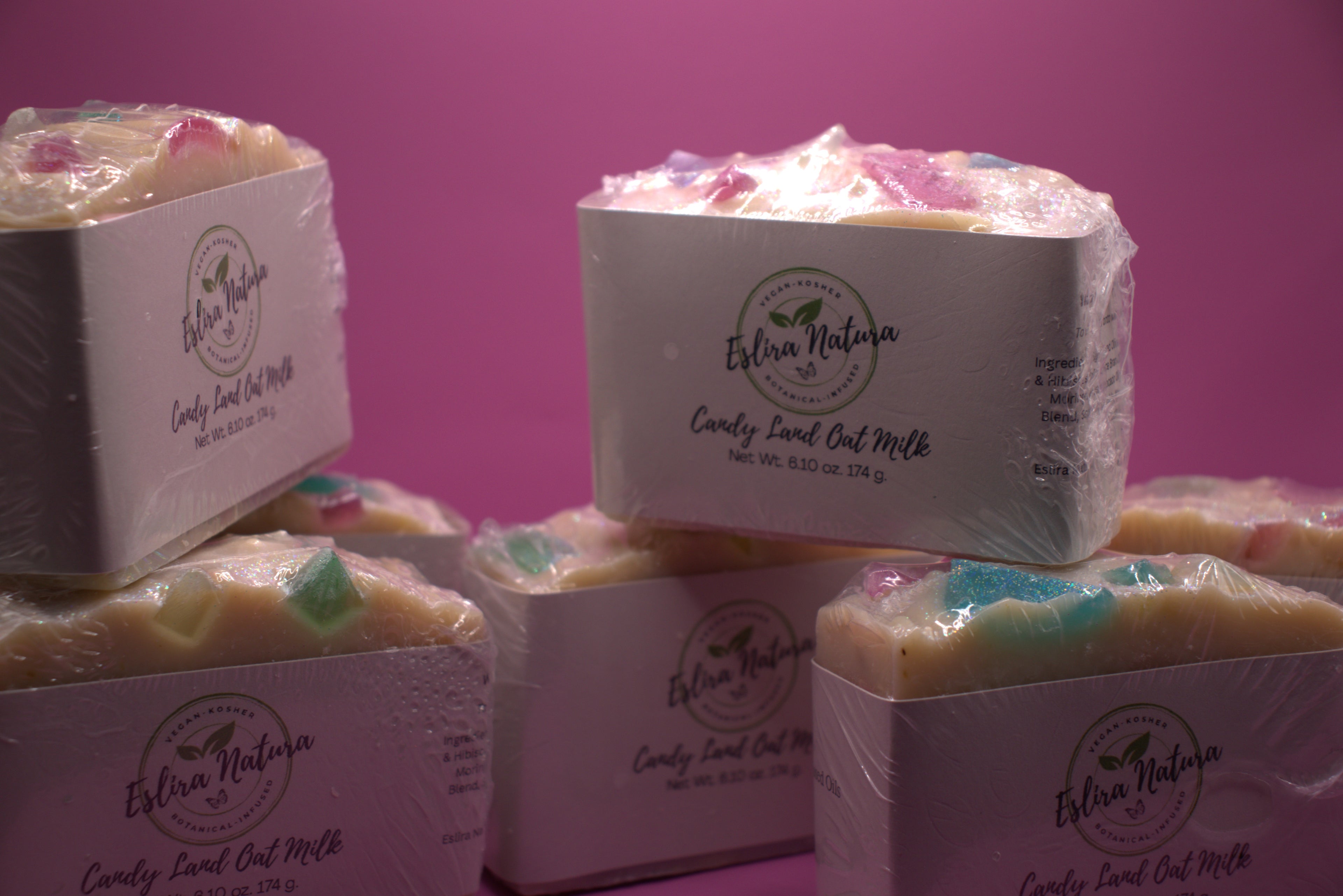 Eslira Natura Candy Land Oat Milk Cold Processed Soap