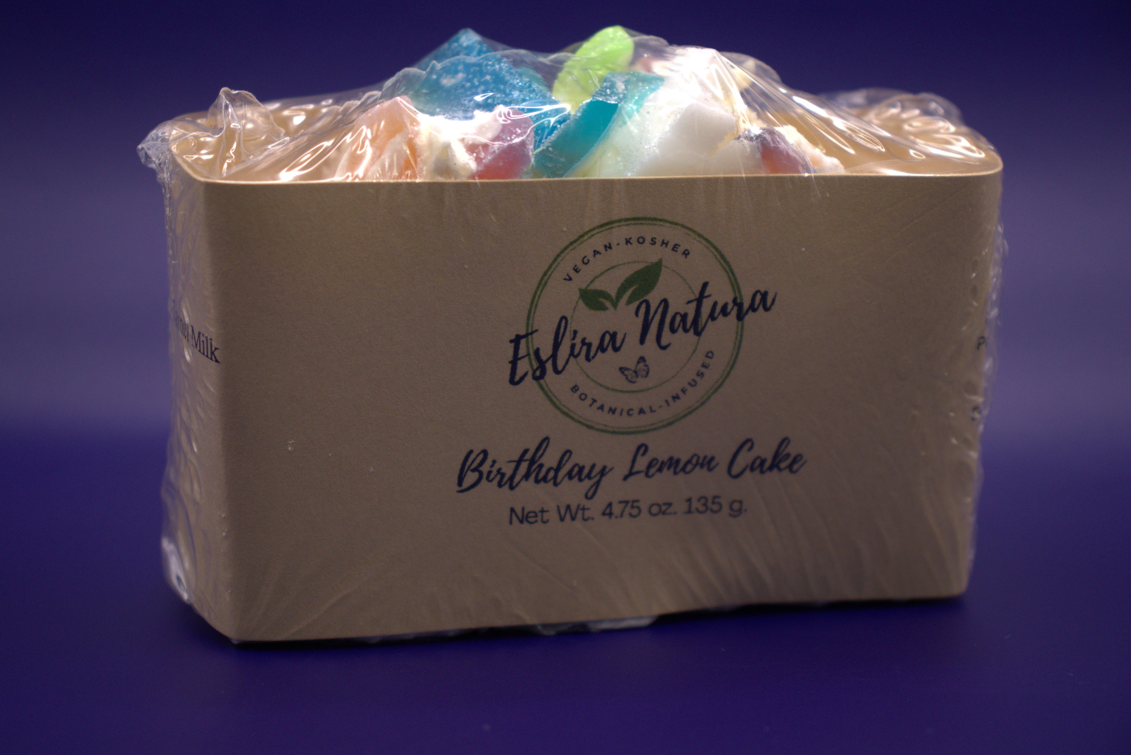 Eslira Natura Birthday Lemon Cake Soap