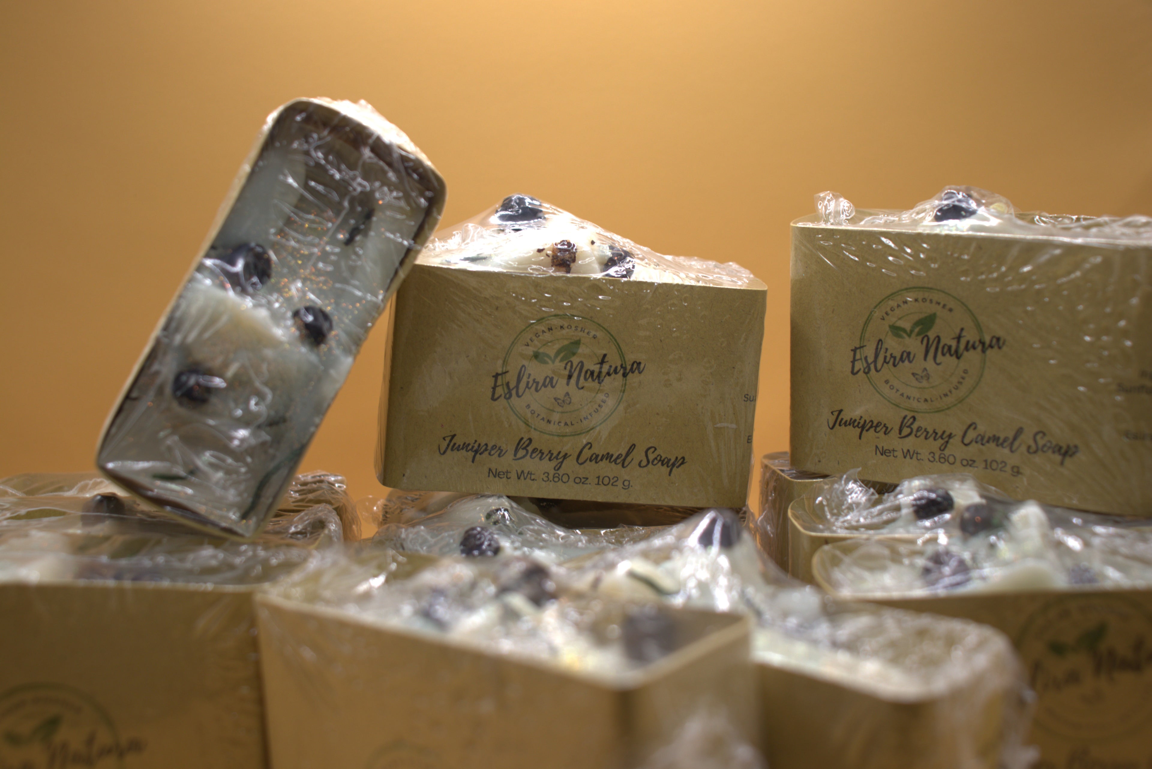 Eslira Natura Juniper Berry Camel Soap 3.80 oz.