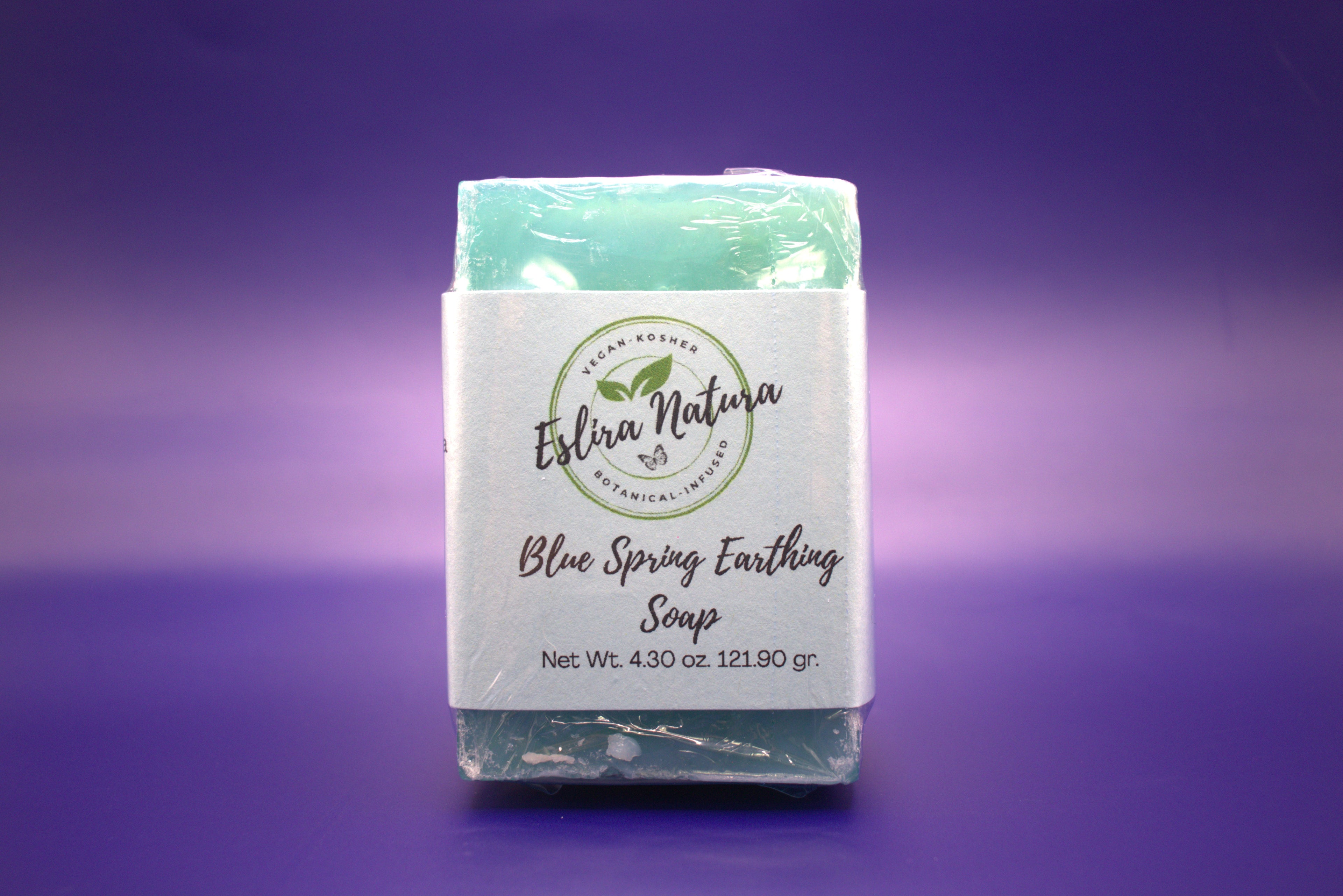 Eslira Natura Blue Spring Earthing Soap 4.30 oz