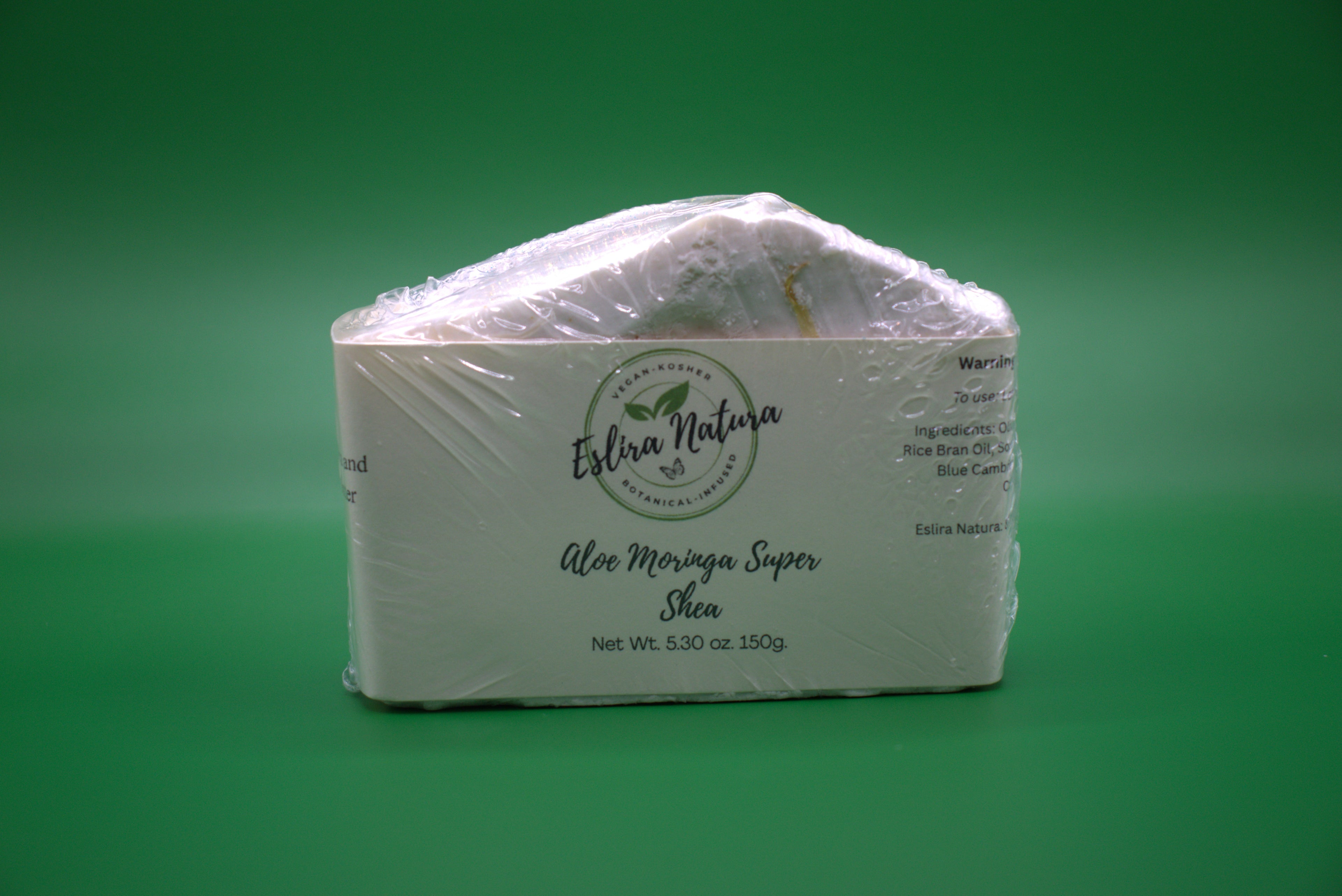 Eslira Natura Aloe Moringa Super Shea Soap 5.30 oz.