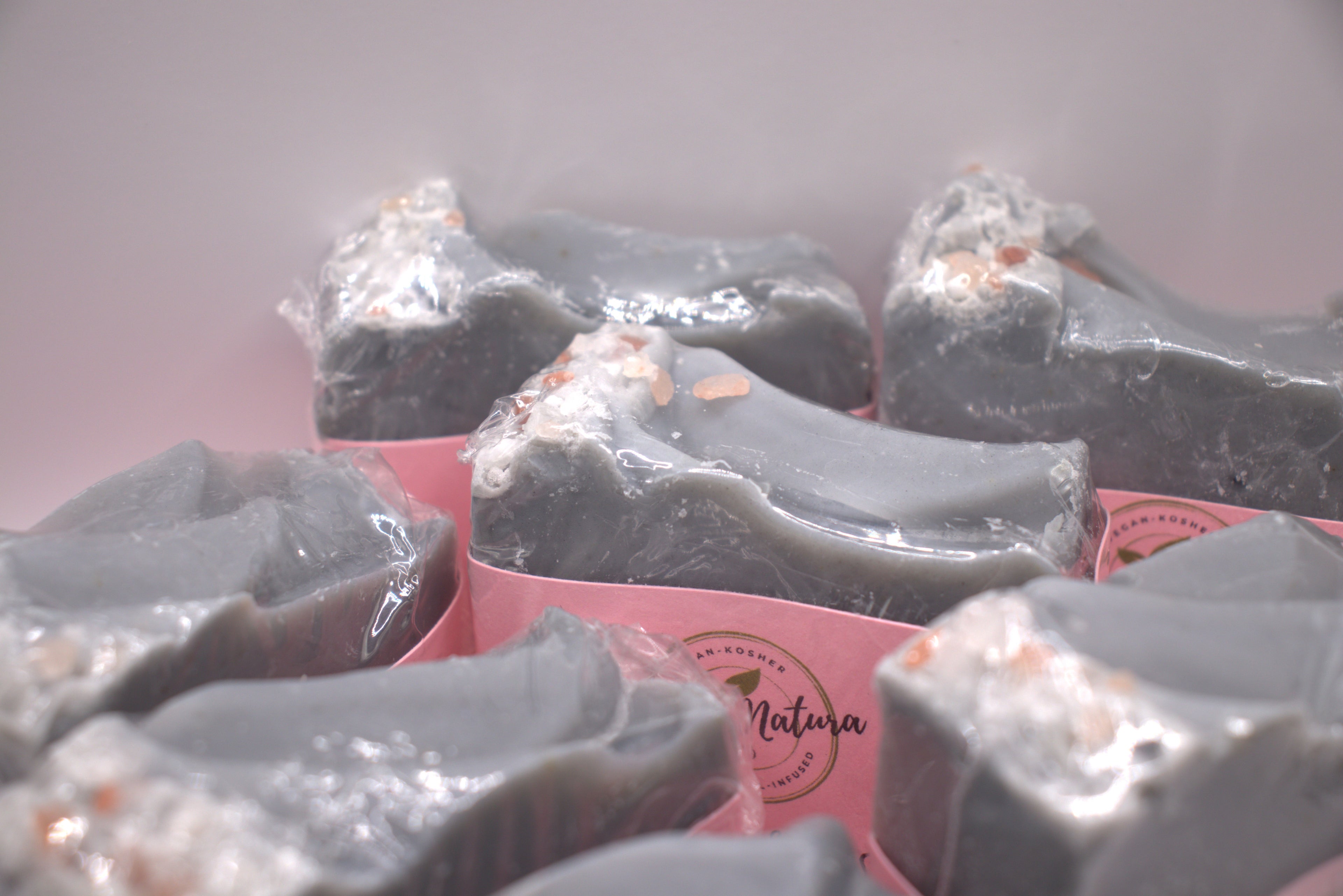 Eslira Natura Aloe Double Milk Salt Charcoal Detox Soap