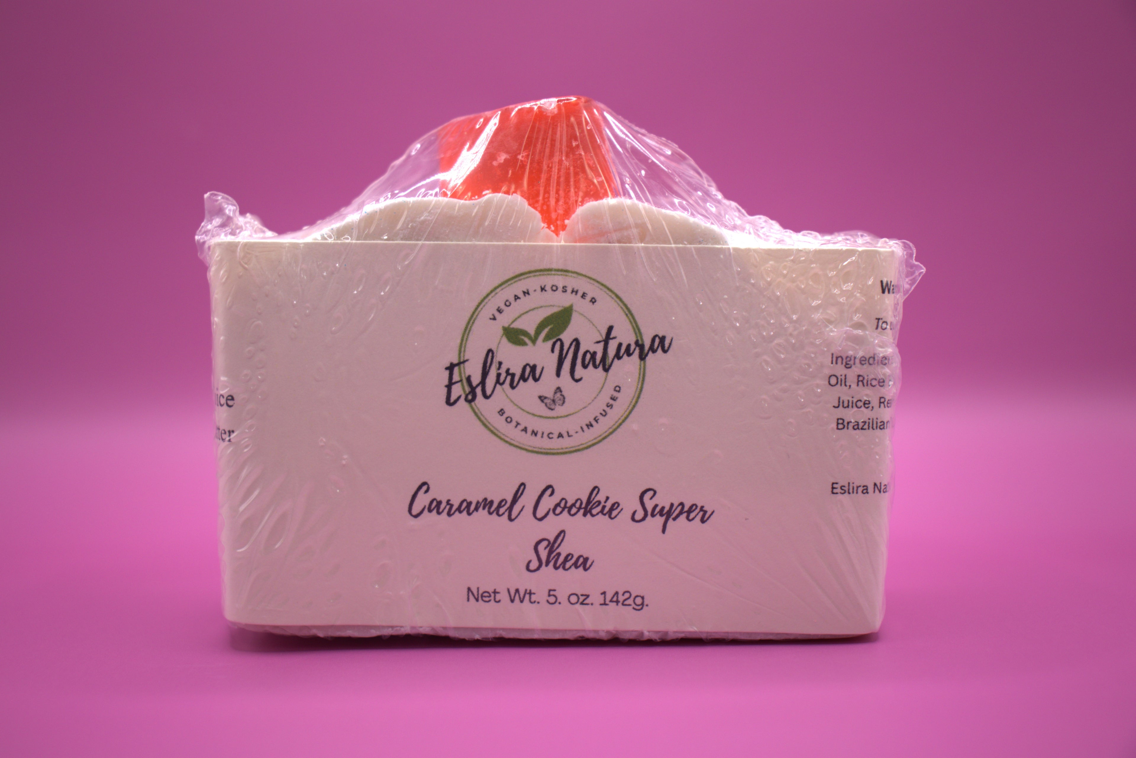 Eslira Natura Caramel Cookie Super Shea Soap 5 oz.