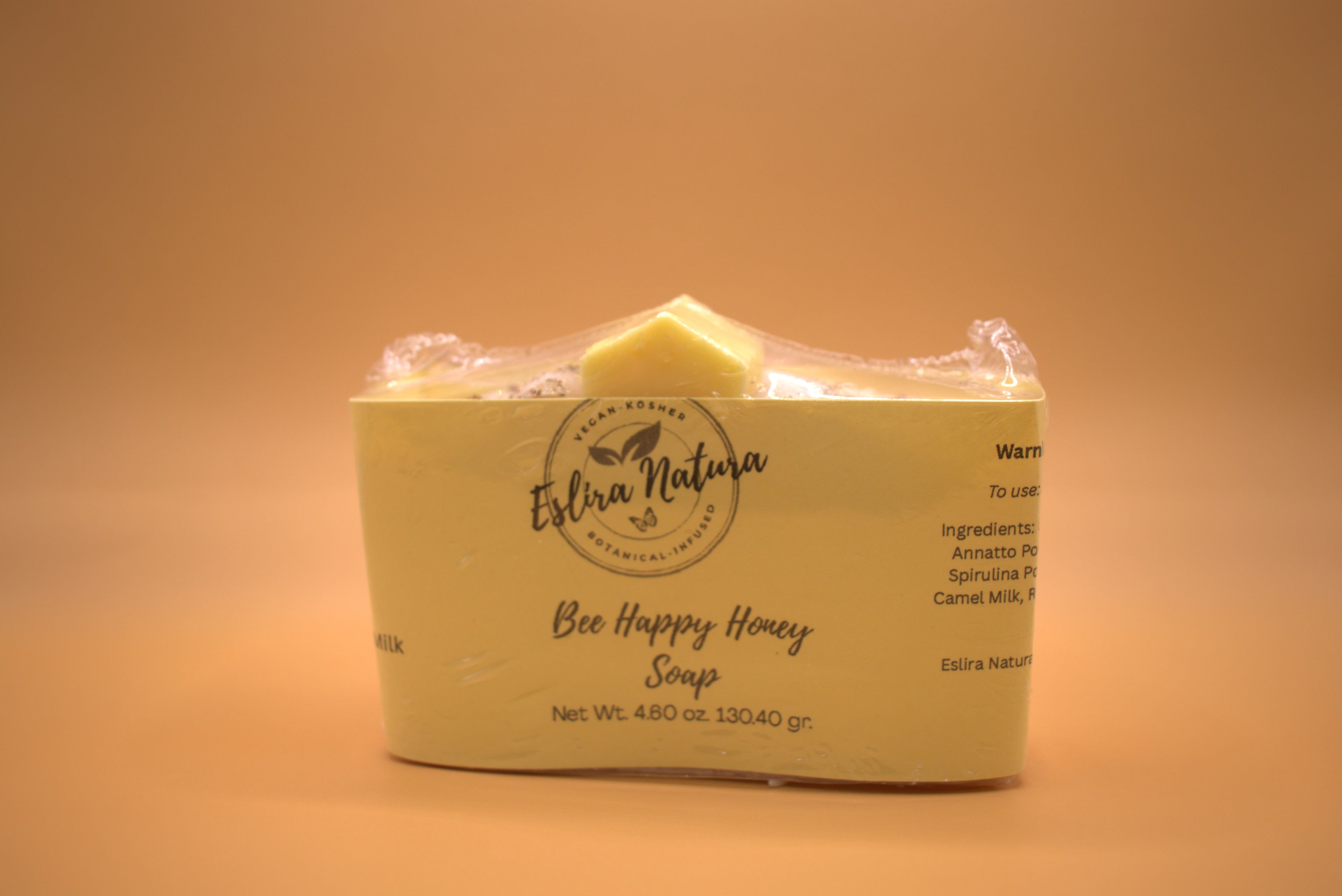 Eslira Natura Bee Happy Honey Soap 4.60 oz./130.40 gr.