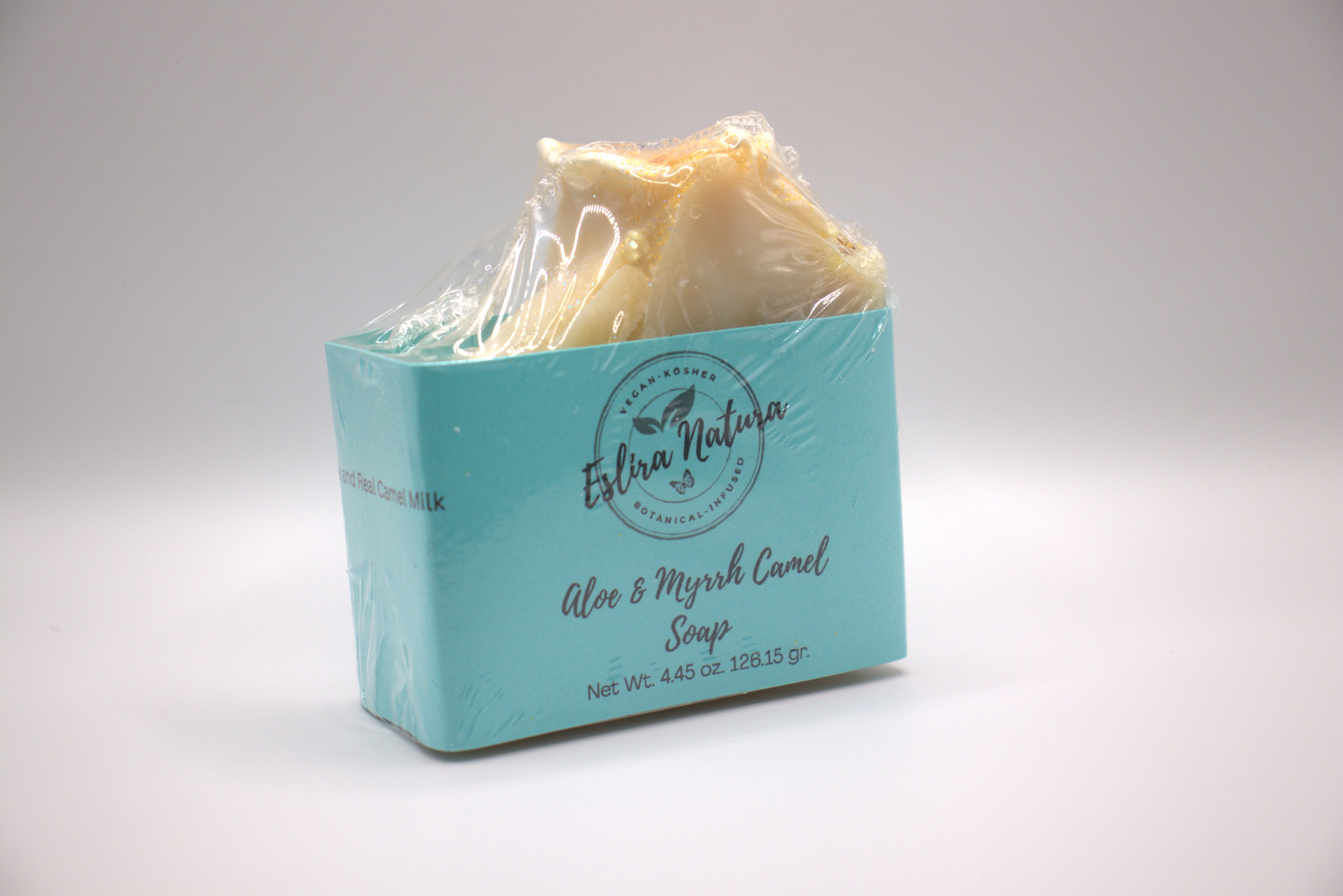 Eslira Natura Aloe & Myrrh Camel Soap Net Wt. 4.45 oz. 126.15 gr.