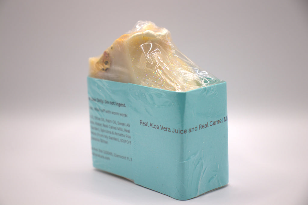 Eslira Natura Aloe & Myrrh Camel Soap Net Wt. 4.45 oz. 126.15 gr.