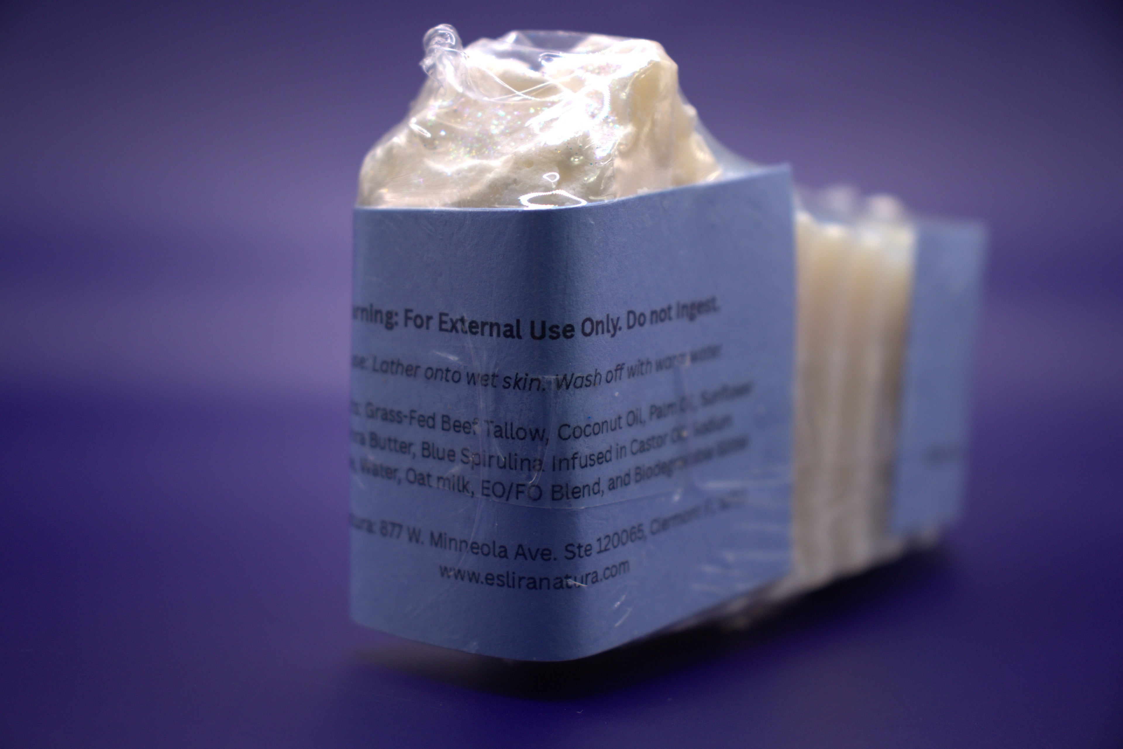 Sea Wave Tallow Soap Net Wt. 3.70 oz. 104.8 gr.