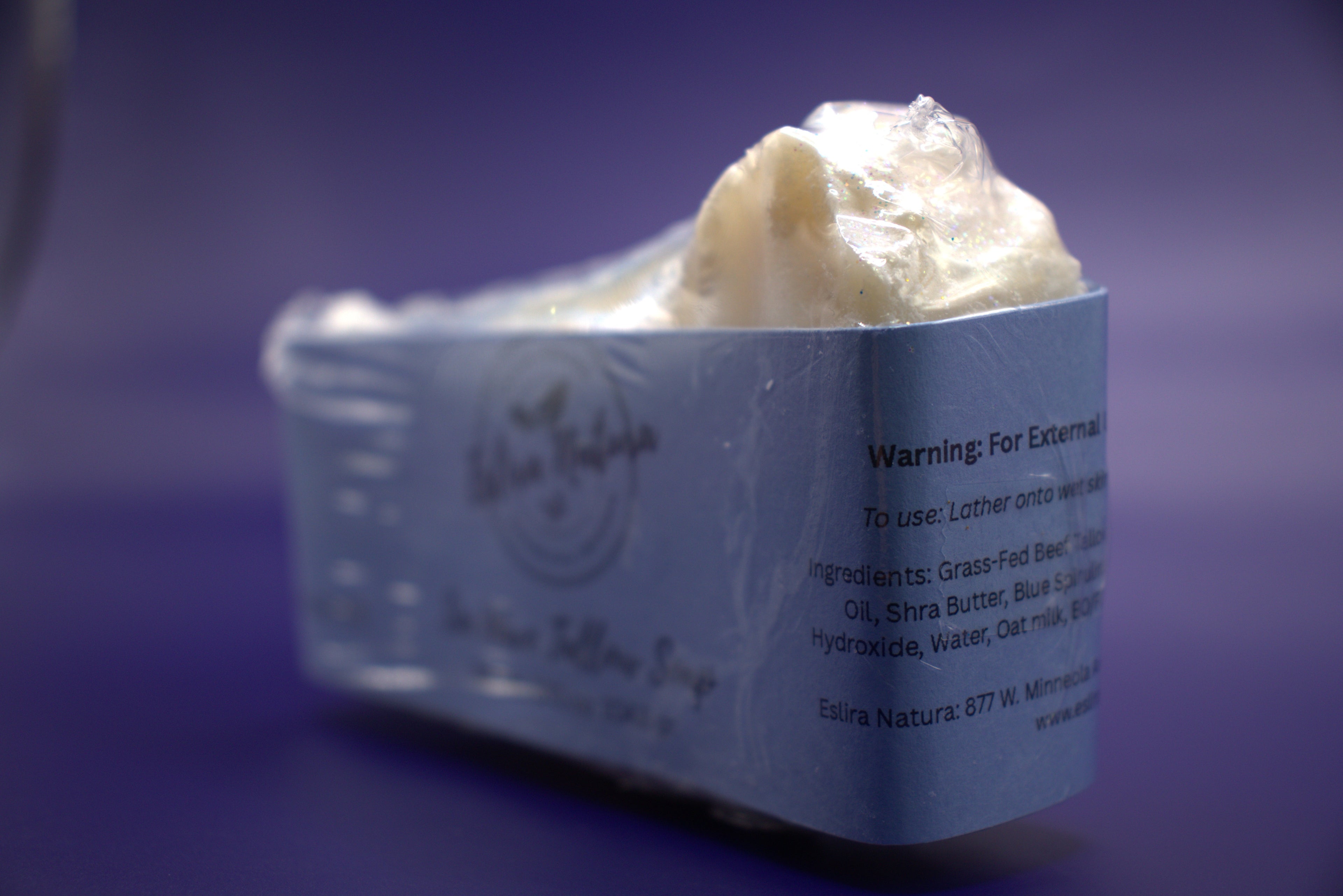 Sea Wave Tallow Soap Net Wt. 3.70 oz. 104.8 gr.