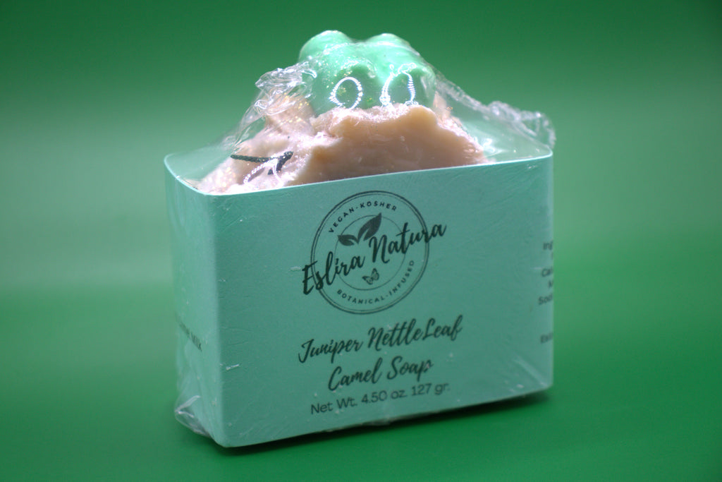 Juniper Nettle Leaf Camel Soap 4.50 oz./127.gr.