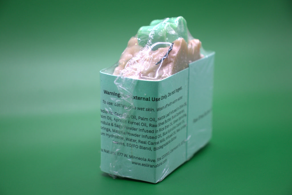 Juniper Nettle Leaf Camel Soap 4.50 oz./127.gr.