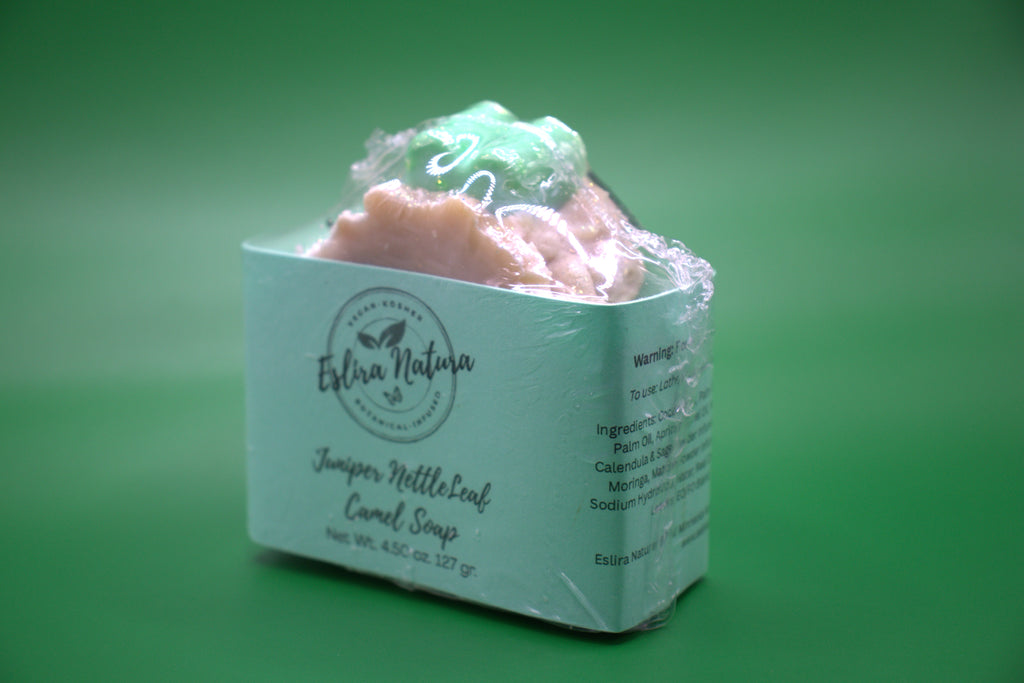 Juniper Nettle Leaf Camel Soap 4.50 oz./127.gr.