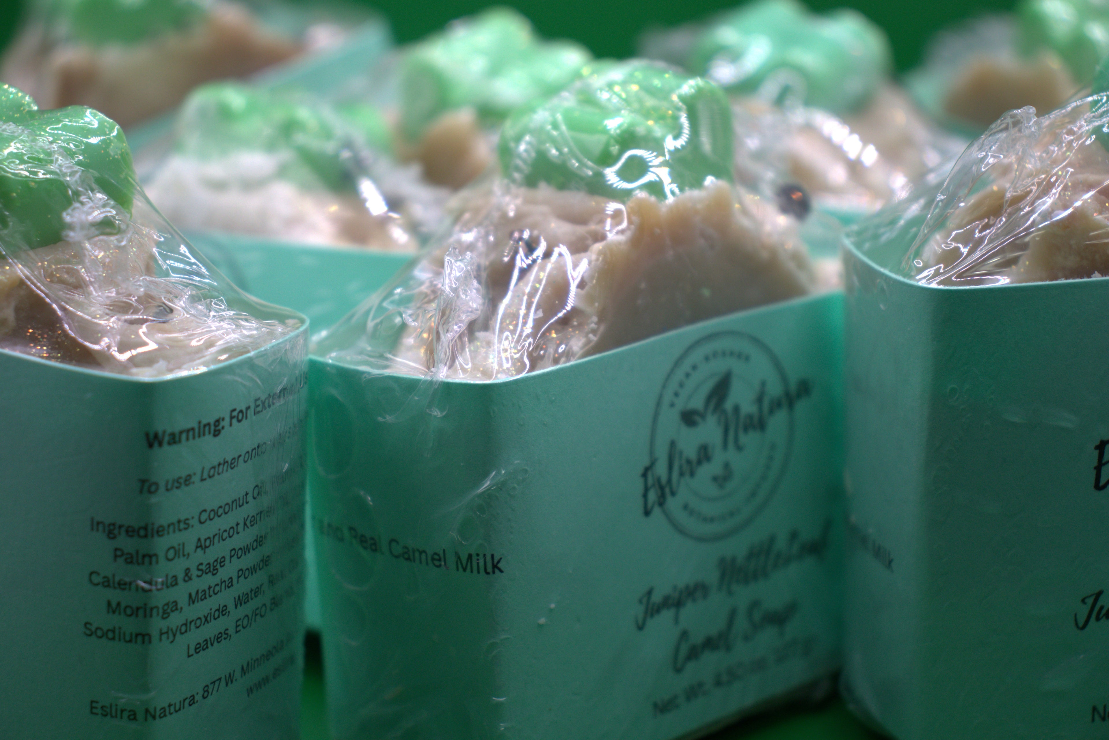 Juniper Nettle Leaf Camel Soap 4.50 oz./127.gr.