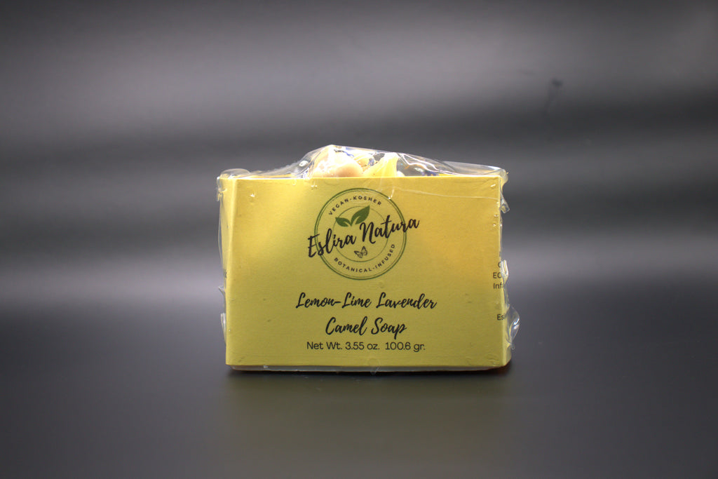 Eslira Natura Lemon-Lime Lavender Camel Soap