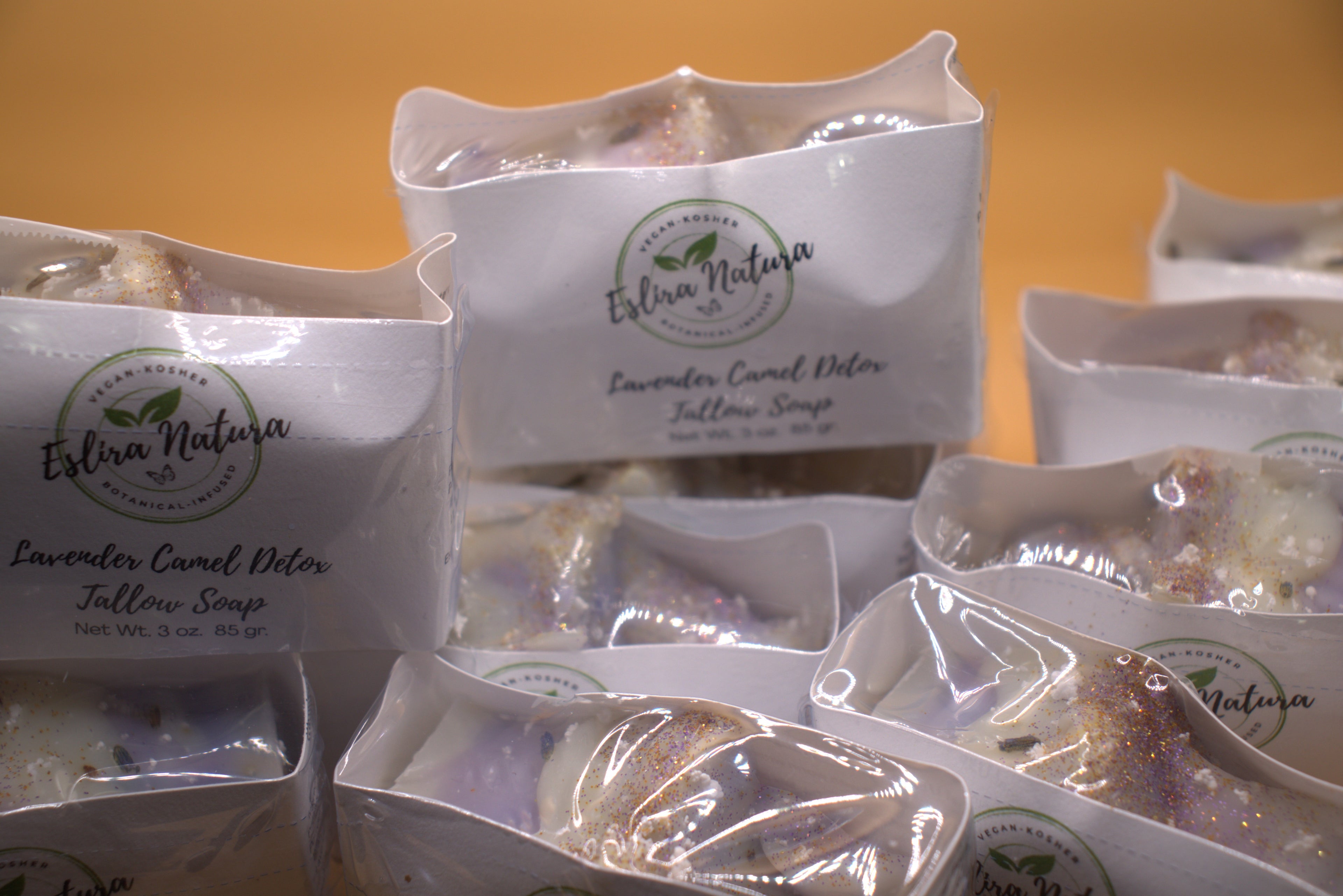 Eslira Natura Lavender Camel Detox Tallow Soap
