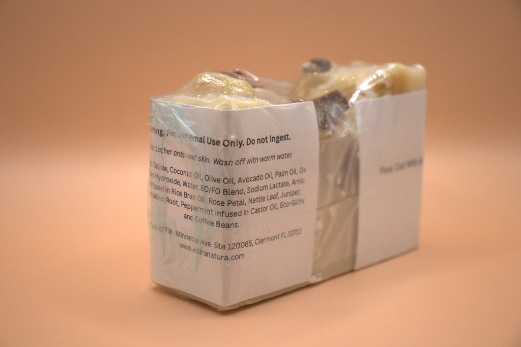 Eslira Natura Cafe Mocha Oat Milk Tallow Soap