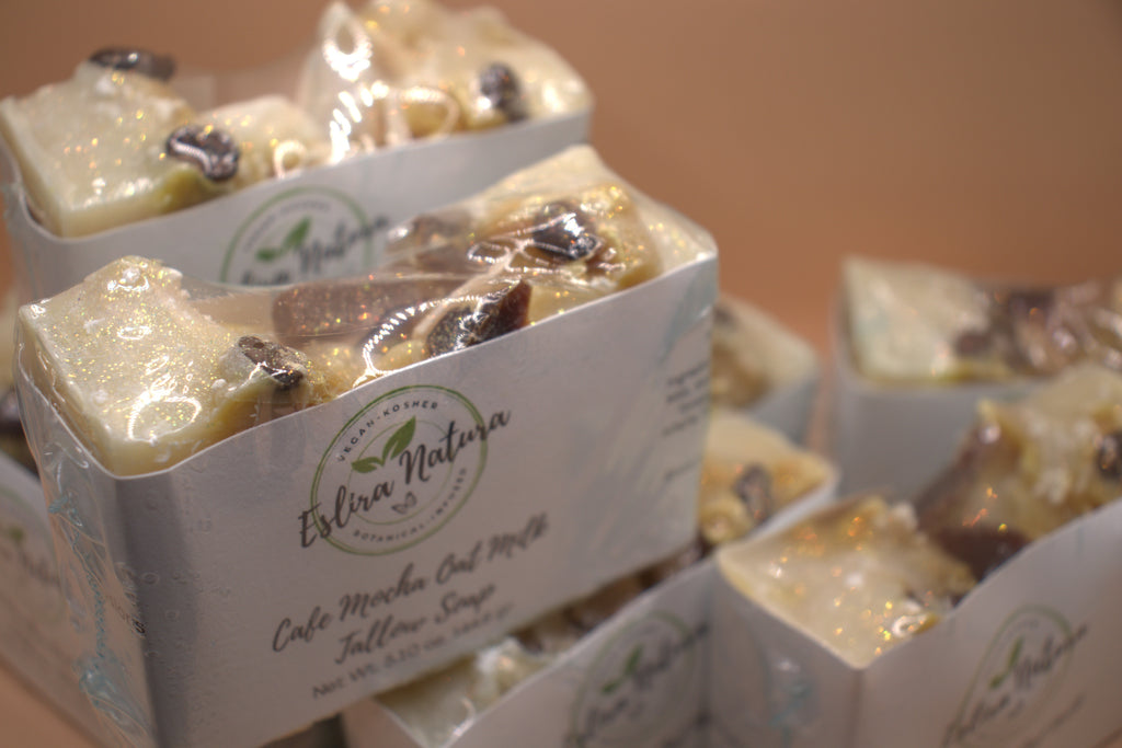 Eslira Natura Cafe Mocha Oat Milk Tallow Soap