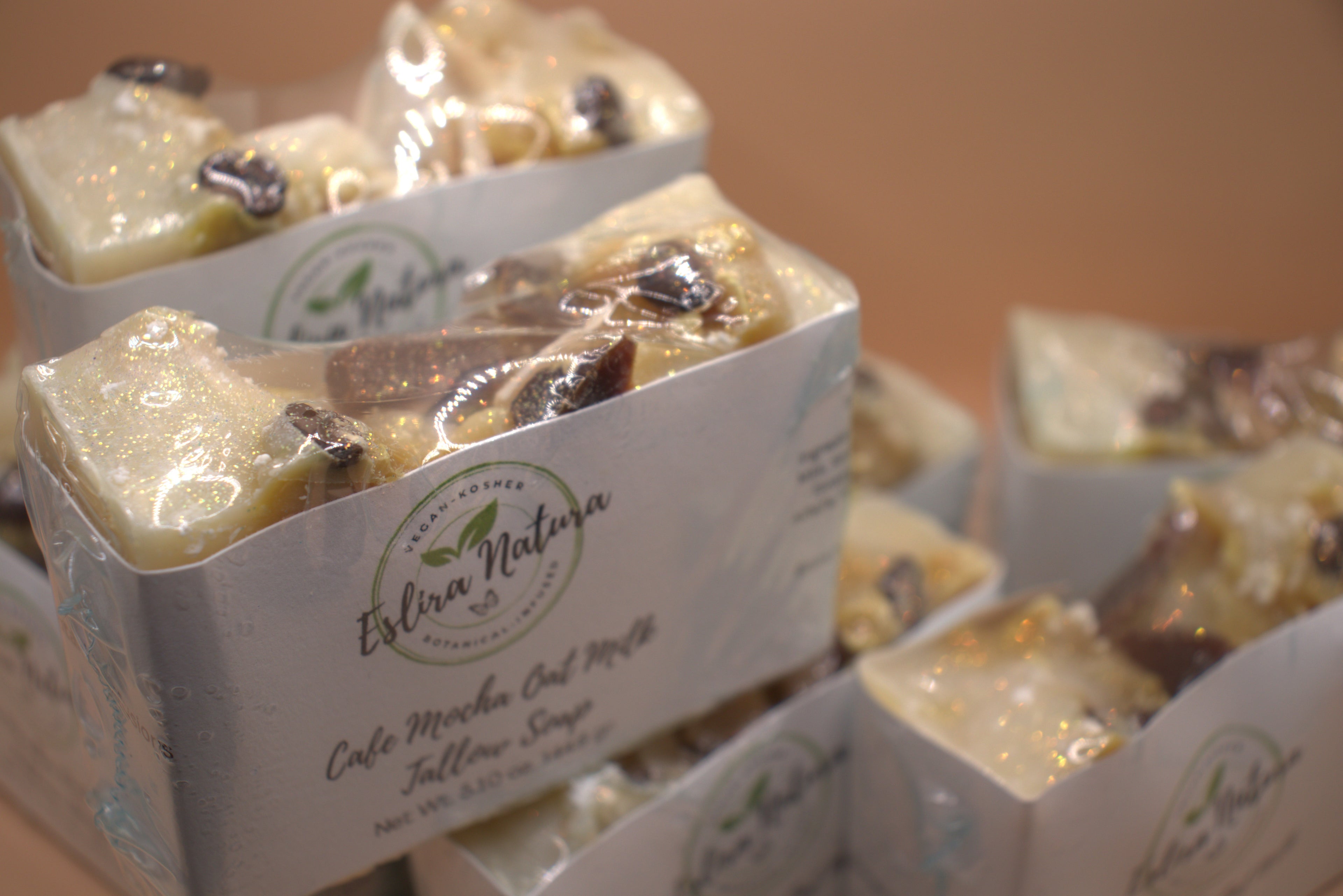 Eslira Natura Cafe Mocha Oat Milk Tallow Soap