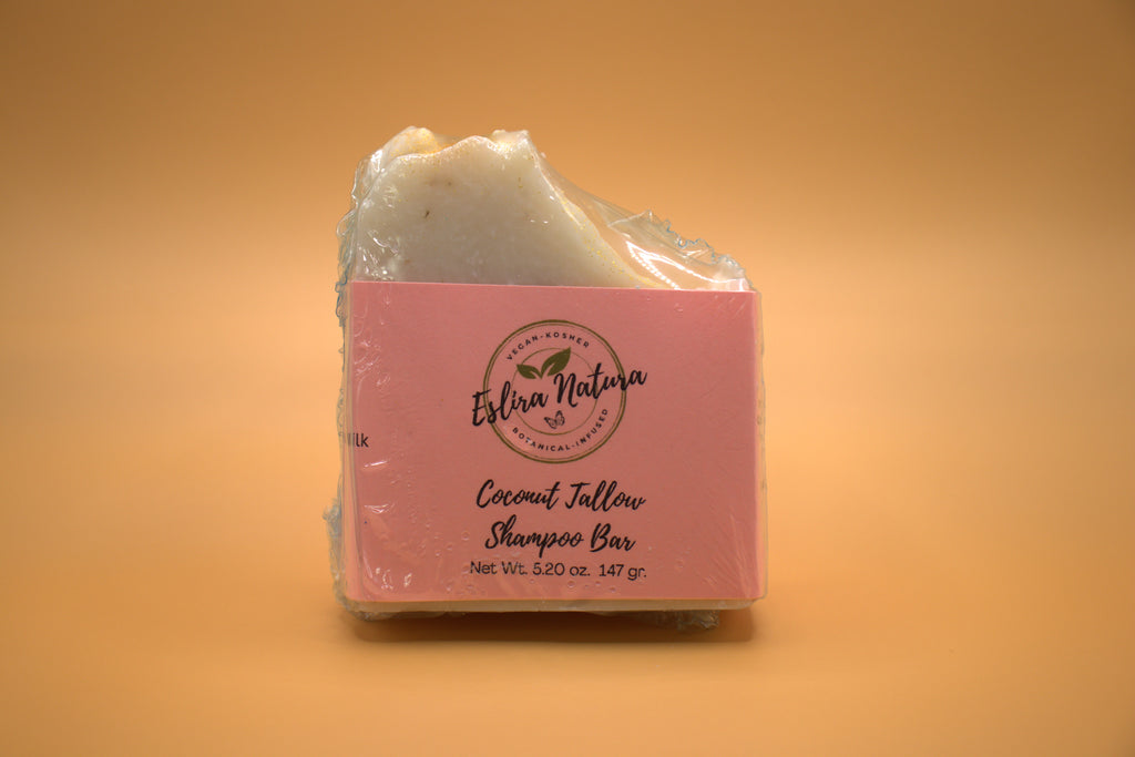 Eslira Natura Coconut Tallow Shampoo Bar