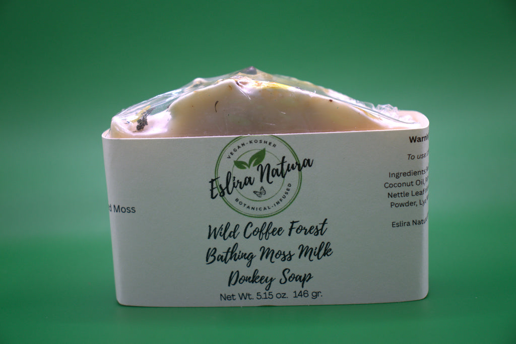 Eslira Natura Wild Coffee Forest Bathing Moss Milk Donkey Soap