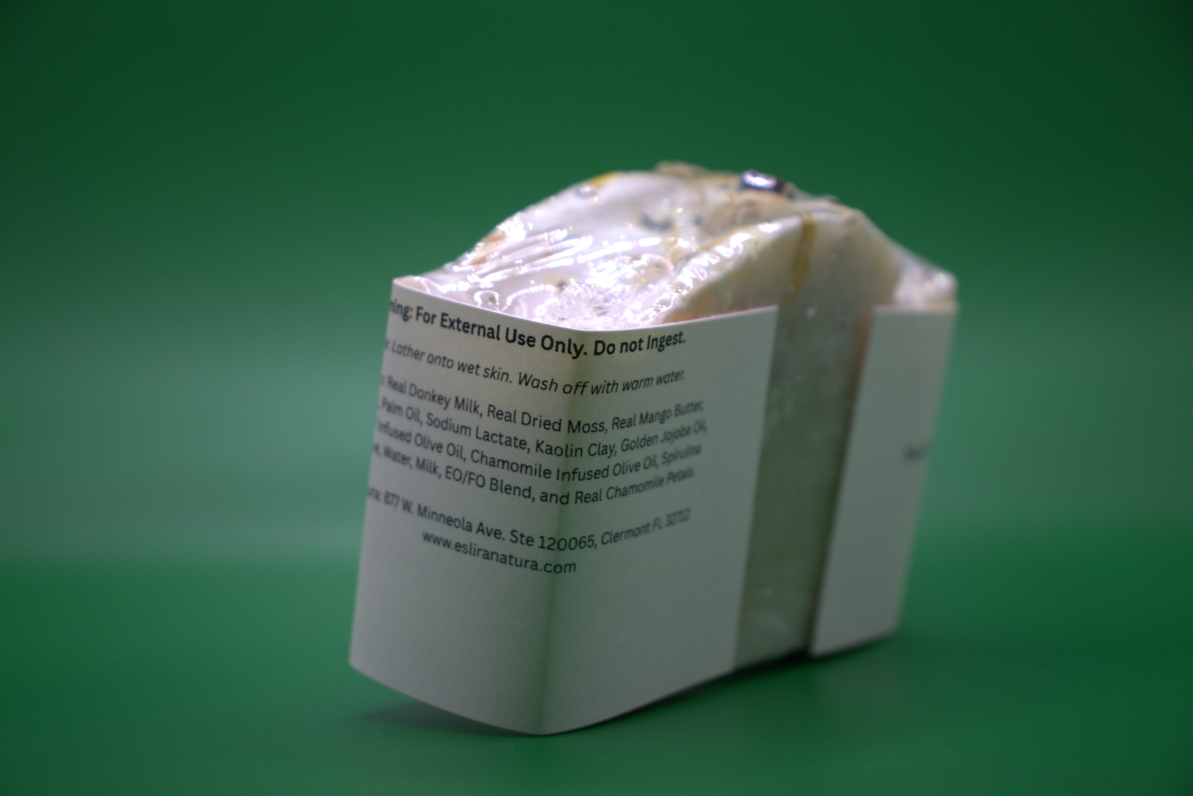Eslira Natura Wild Coffee Forest Bathing Moss Milk Donkey Soap