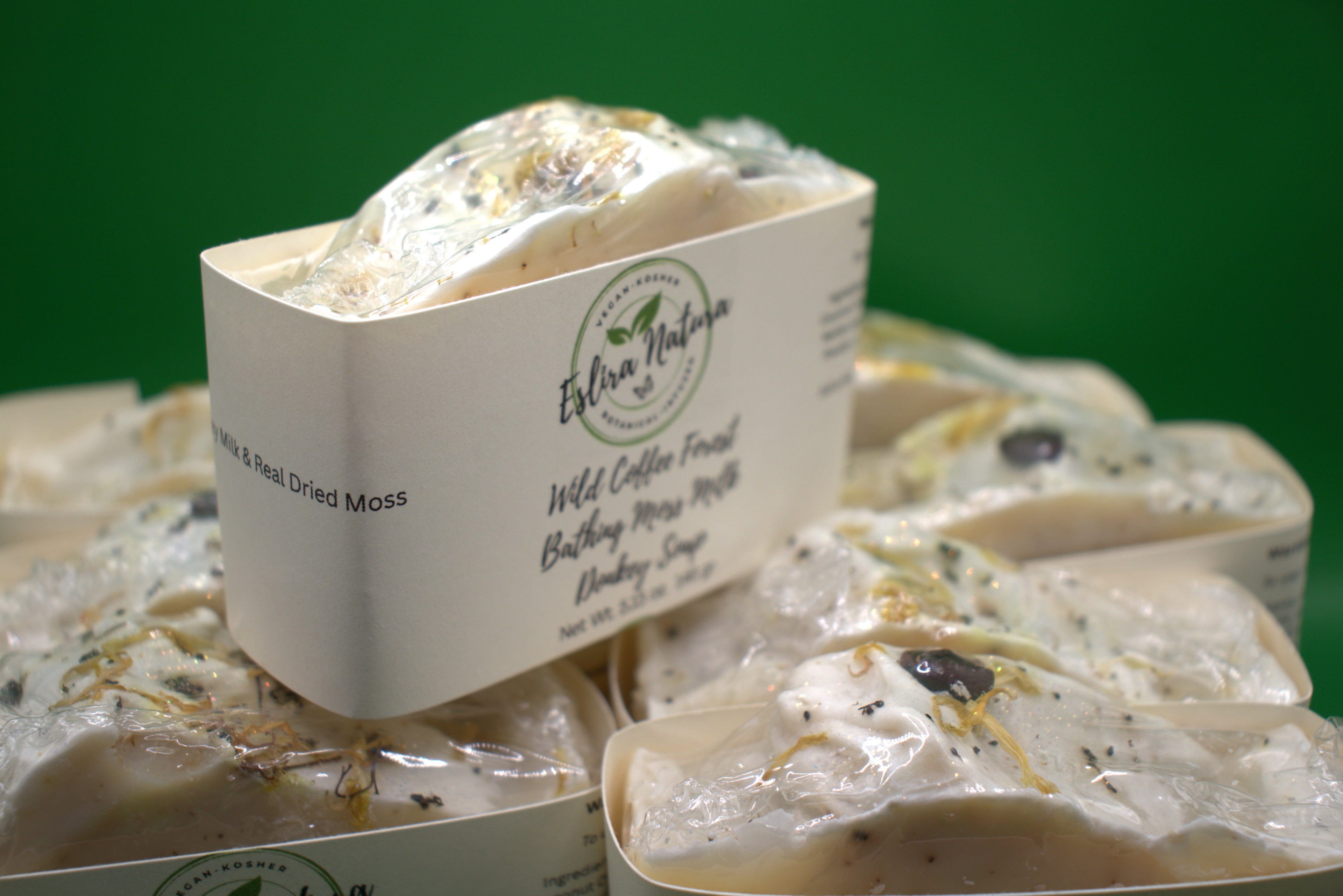 Eslira Natura Wild Coffee Forest Bathing Moss Milk Donkey Soap