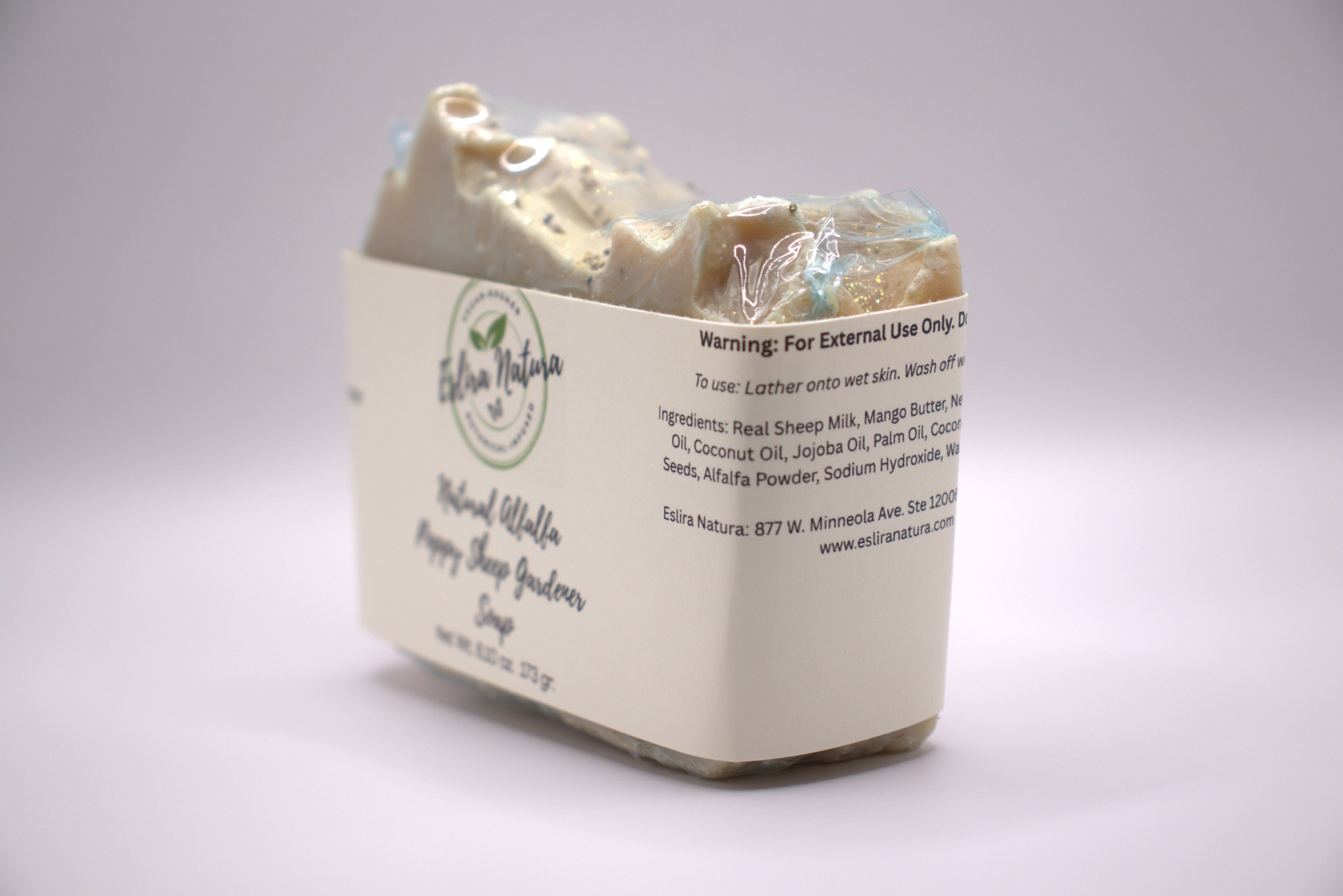 Eslira Natura Natural Alfalfa Poppy Sheep Gardener Soap